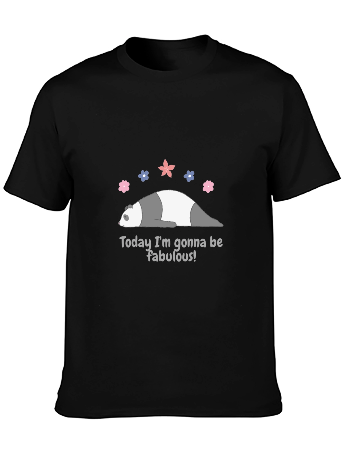 Funny Panda Fabulous Graphic Tee