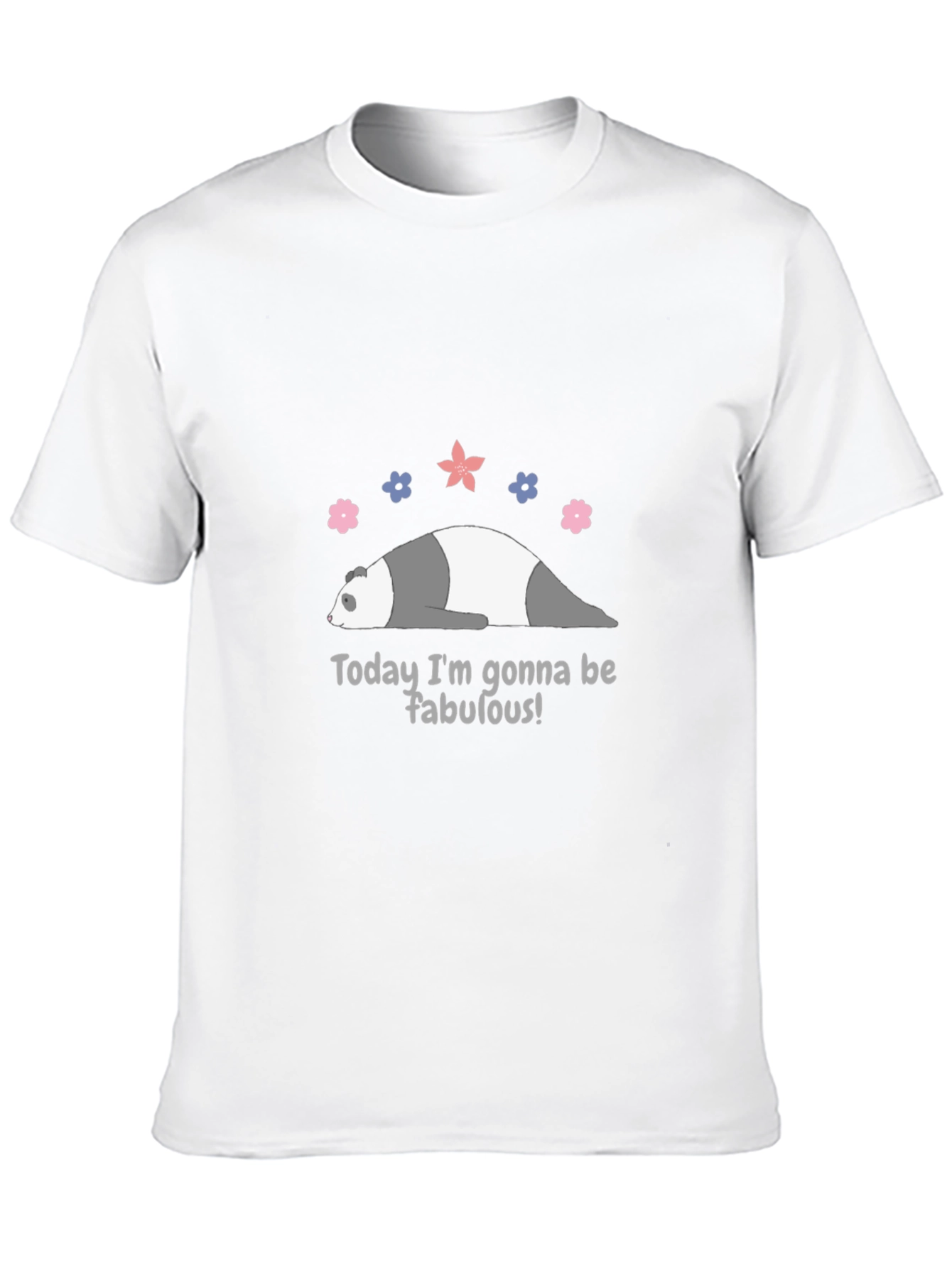 Funny Panda Fabulous Graphic Tee