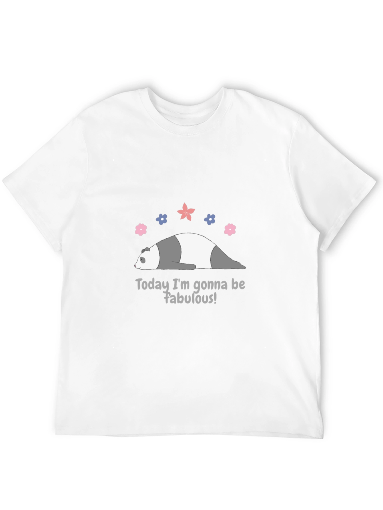 Funny Panda Fabulous Graphic Tee