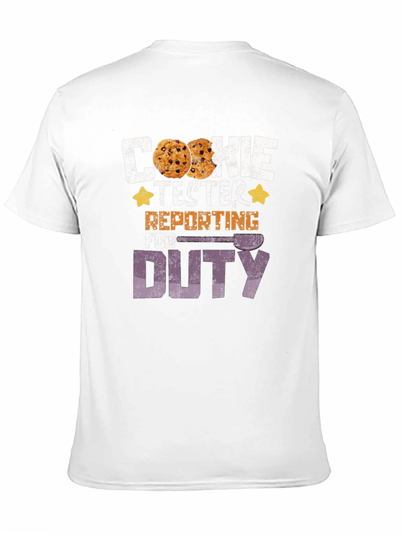 Cookie Tester Duty T-Shirt - Funny Novelty Tee