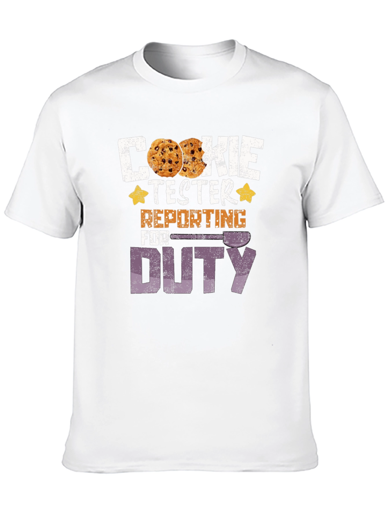 Cookie Tester Duty T-Shirt - Funny Novelty Tee