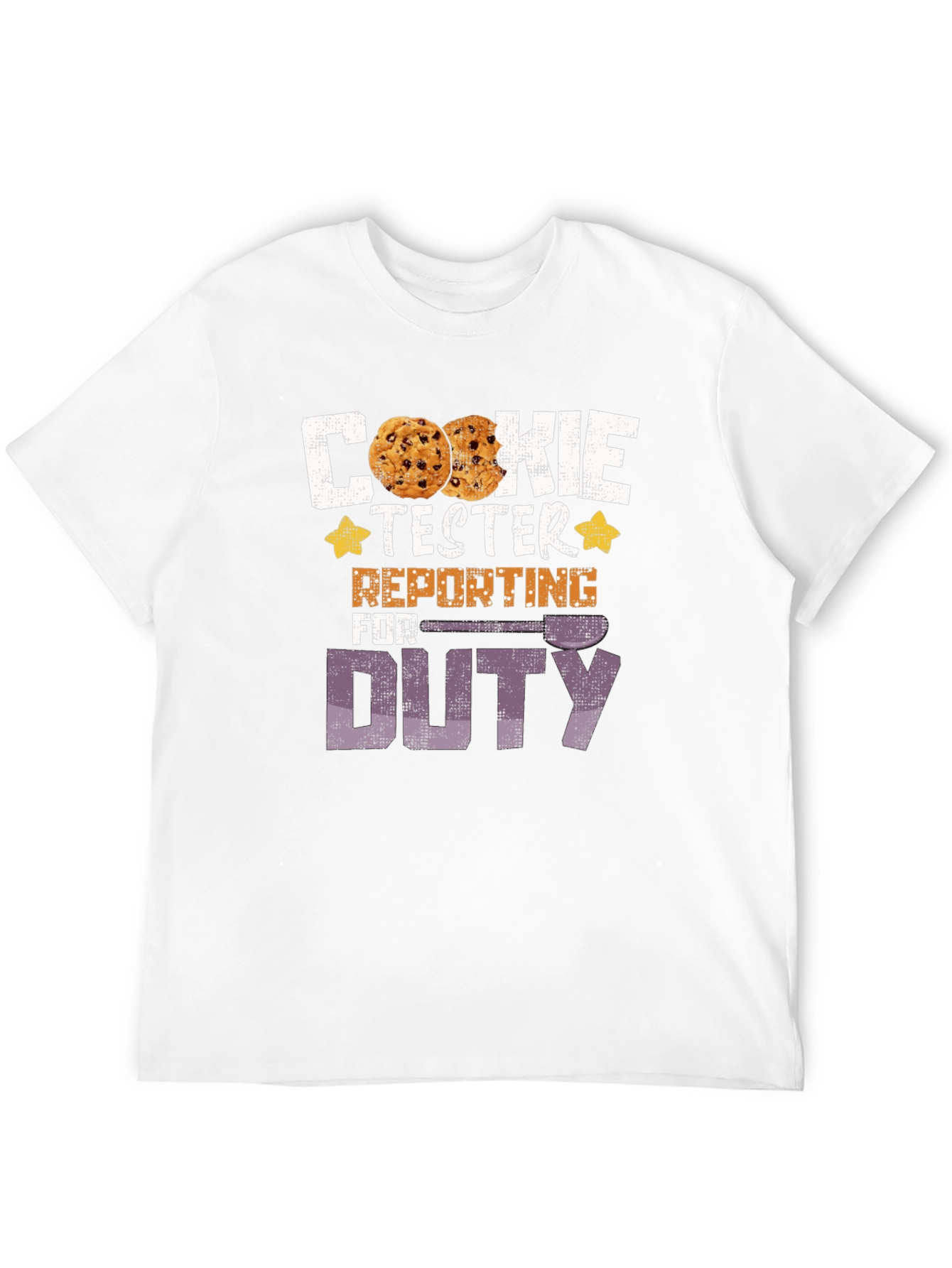 Cookie Tester Duty T-Shirt - Funny Novelty Tee