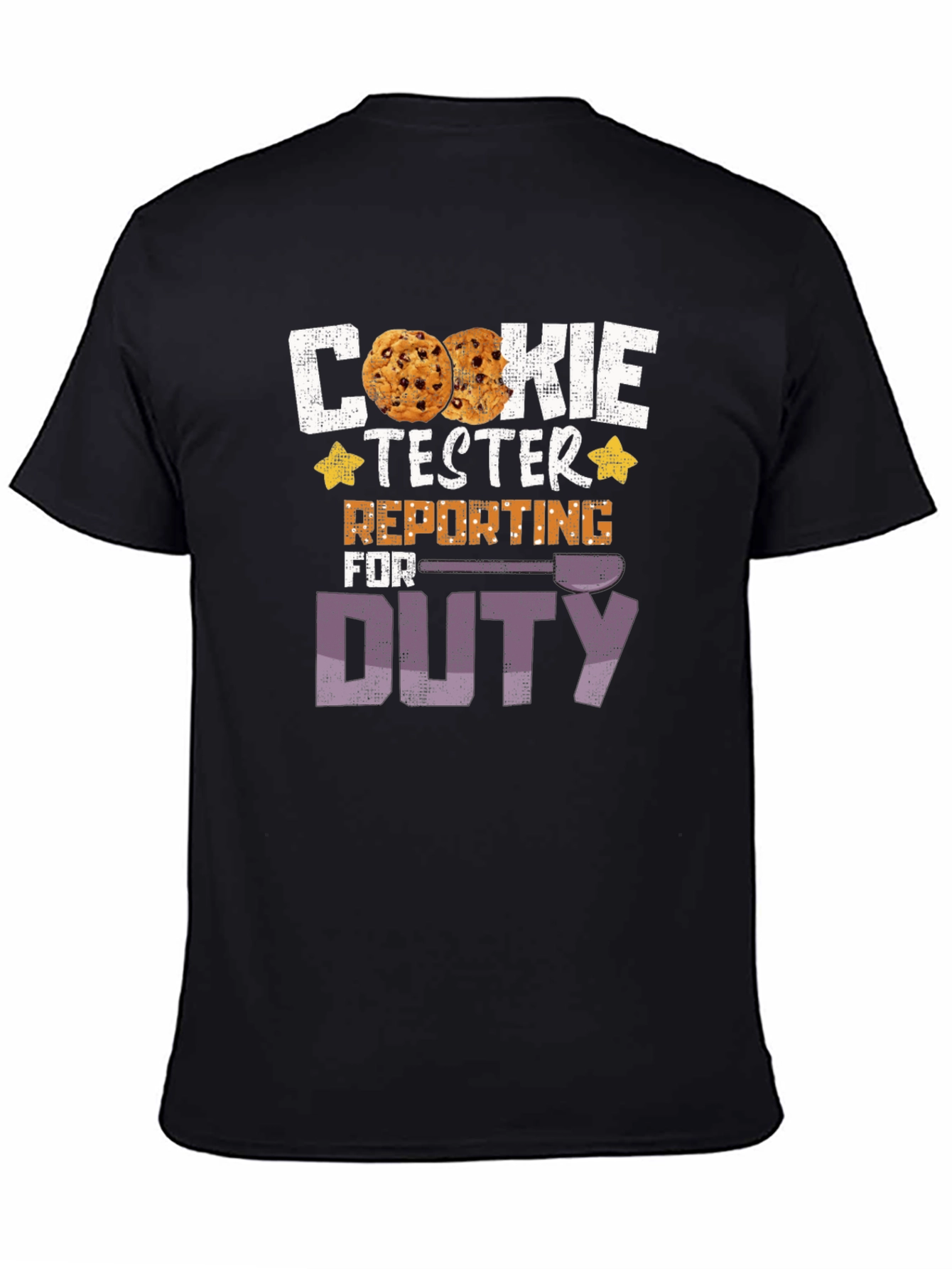 Cookie Tester Duty T-Shirt - Funny Novelty Tee