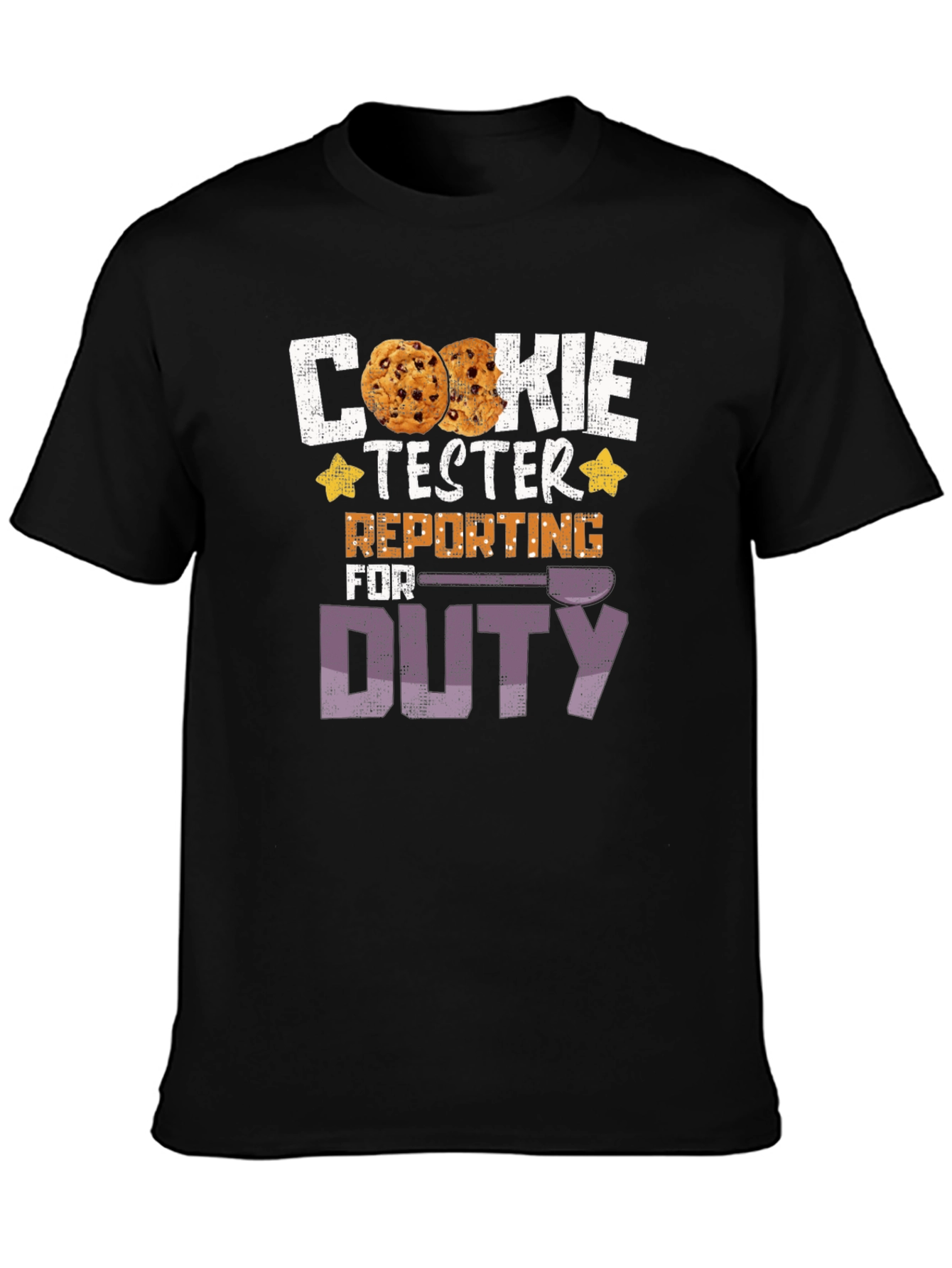 Cookie Tester Duty T-Shirt - Funny Novelty Tee