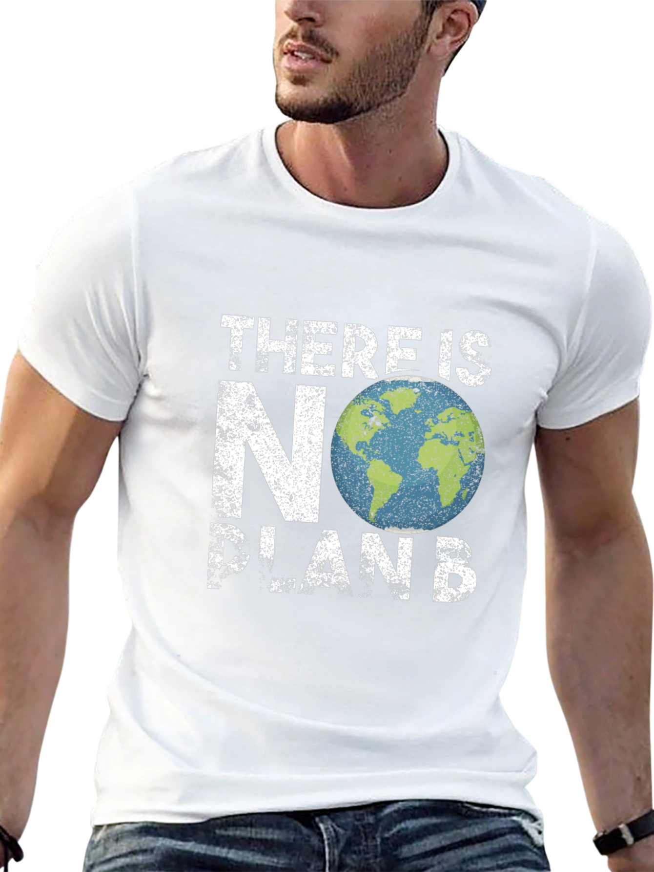 Eco-Friendly There Is No Plan B Graphic T-Shirt