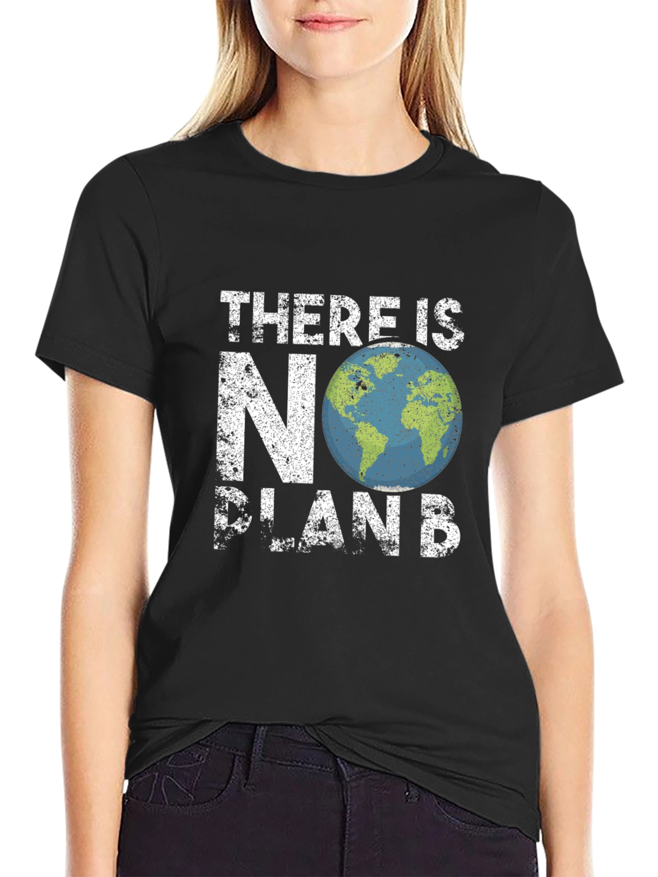 Eco-Friendly There Is No Plan B Graphic T-Shirt