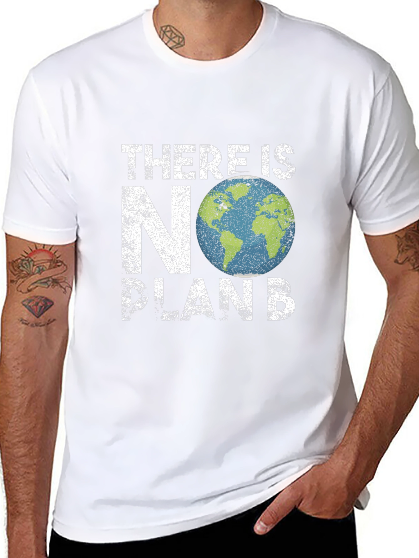 Eco-Friendly There Is No Plan B Graphic T-Shirt
