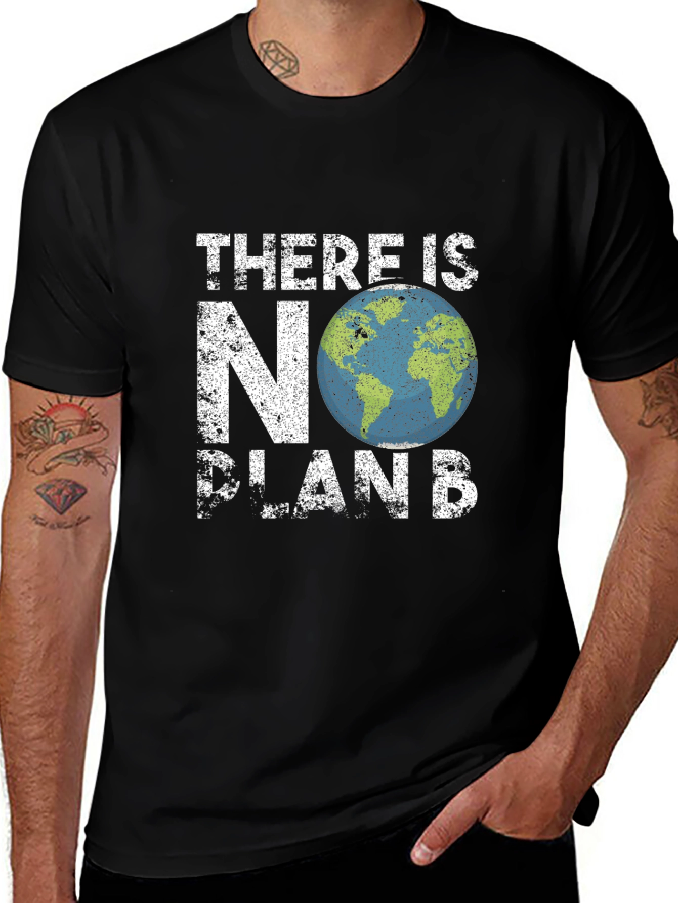 Eco-Friendly There Is No Plan B Graphic T-Shirt