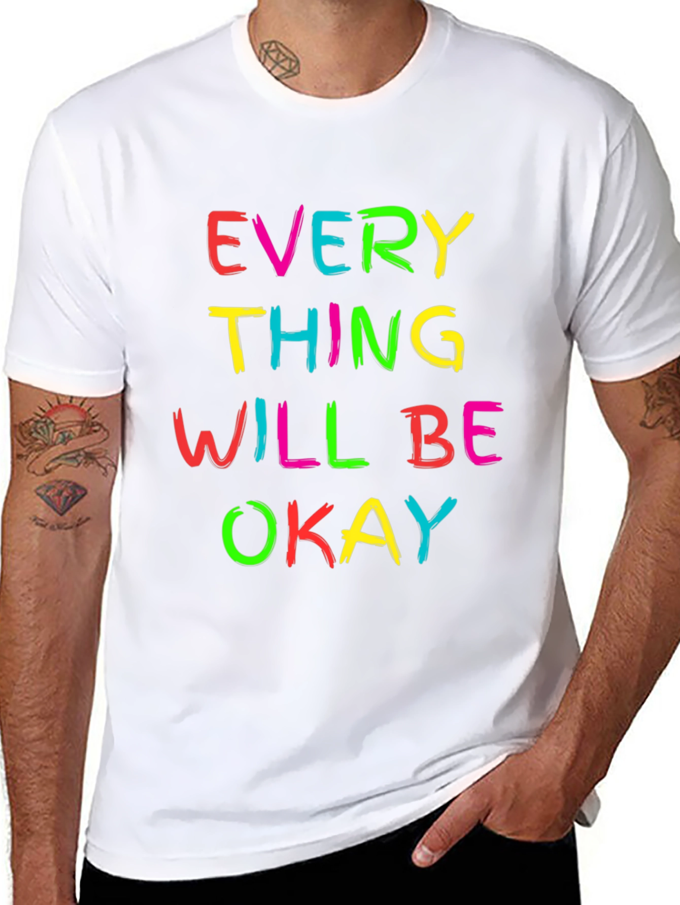 Everything Will Be Okay Graphic T-Shirt