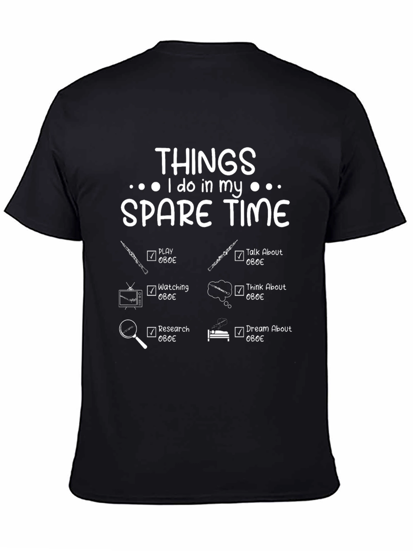 Oboe Spare Time Hobby T-Shirt