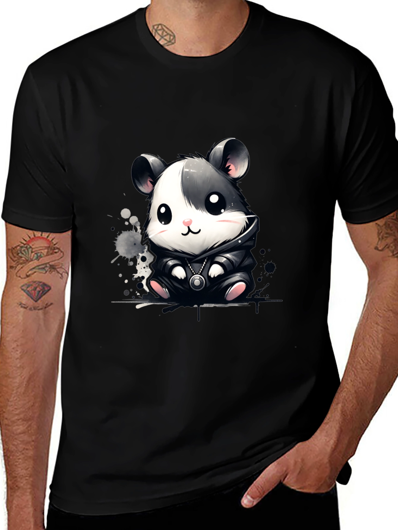 Hamster Graphic Tee - Cool & Cute!