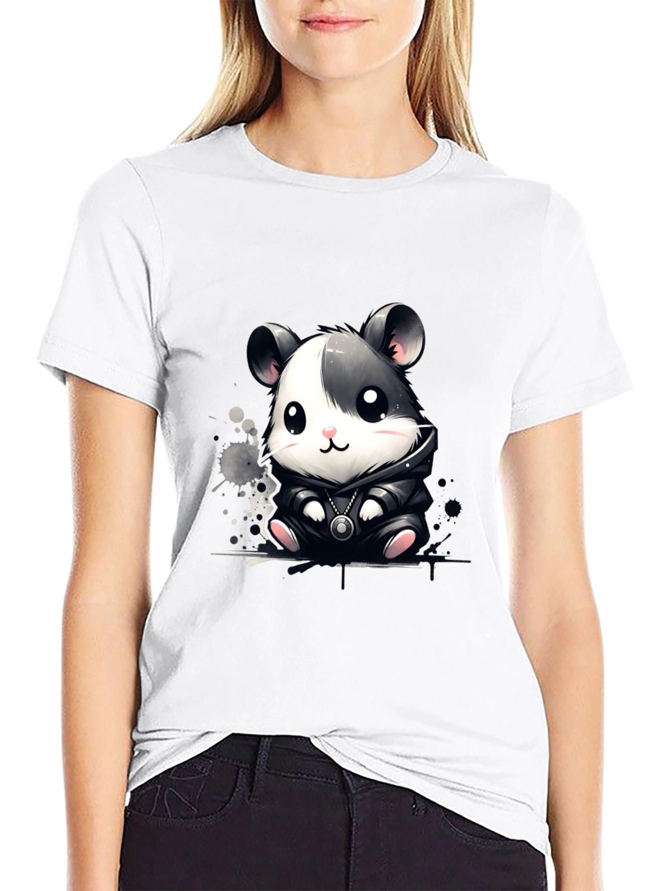 Hamster Graphic Tee - Cool & Cute!