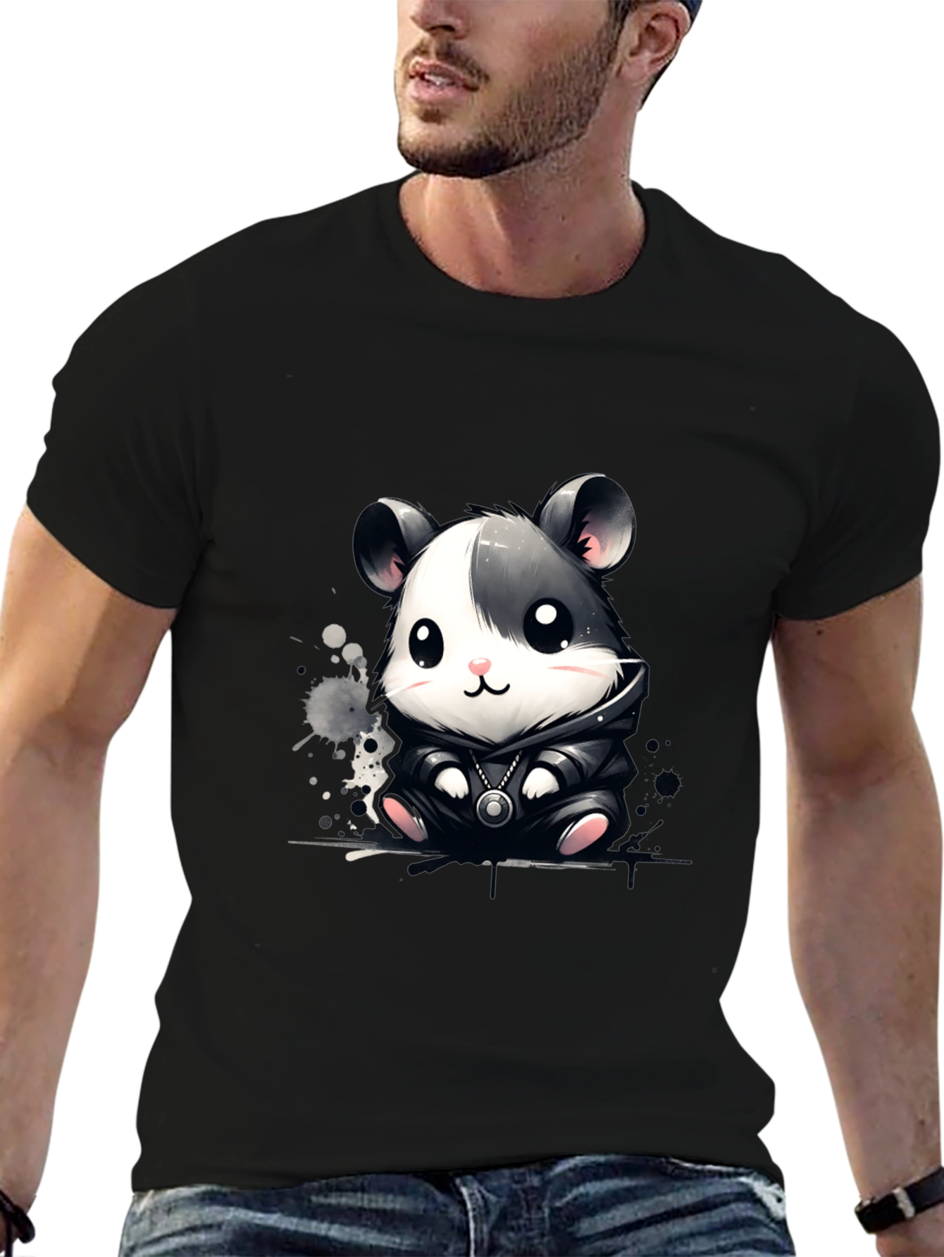 Hamster Graphic Tee - Cool & Cute!
