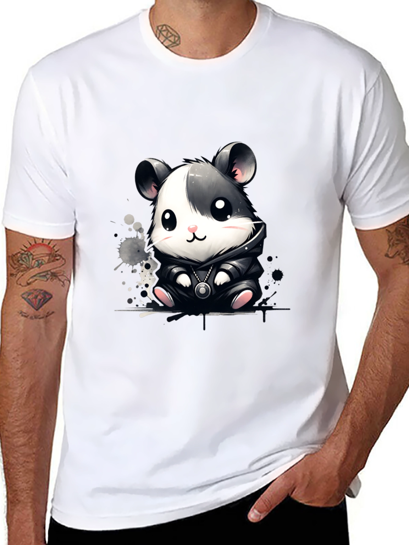 Hamster Graphic Tee - Cool & Cute!