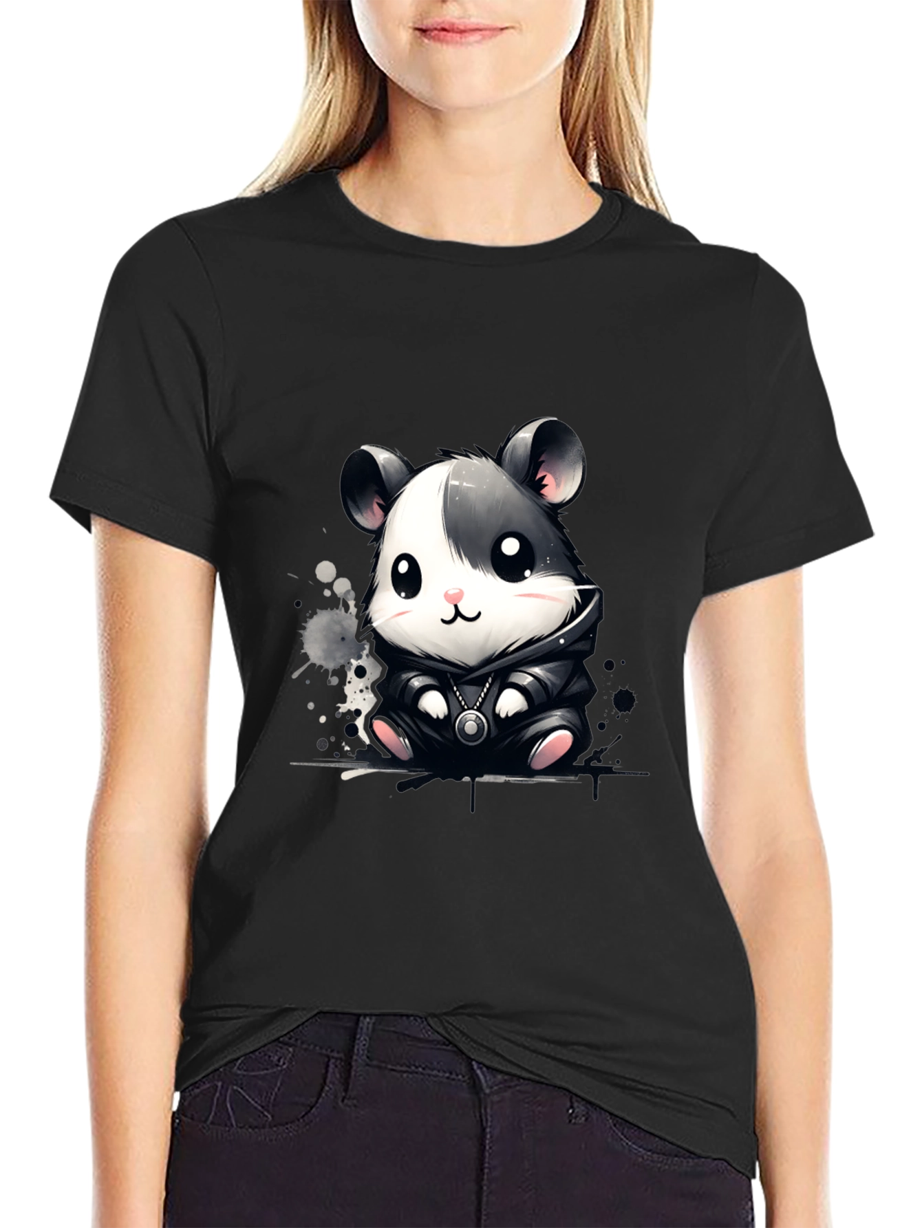 Hamster Graphic Tee - Cool & Cute!