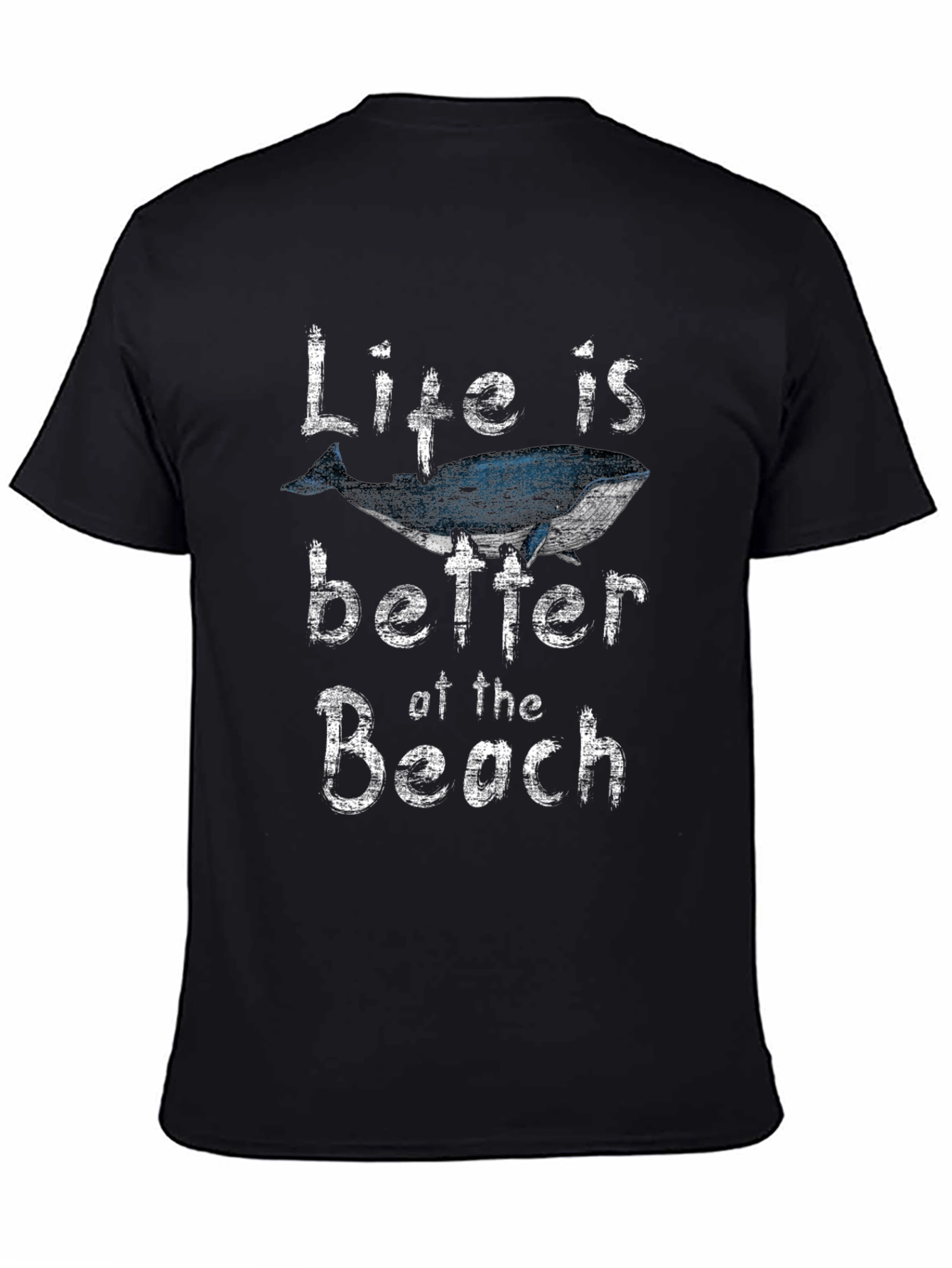 Whale Beach Life Graphic Tee - Stylish Unisex Shirt