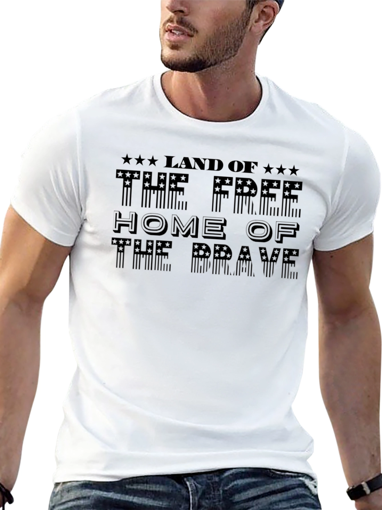 Land of the Free Graphic T-Shirt