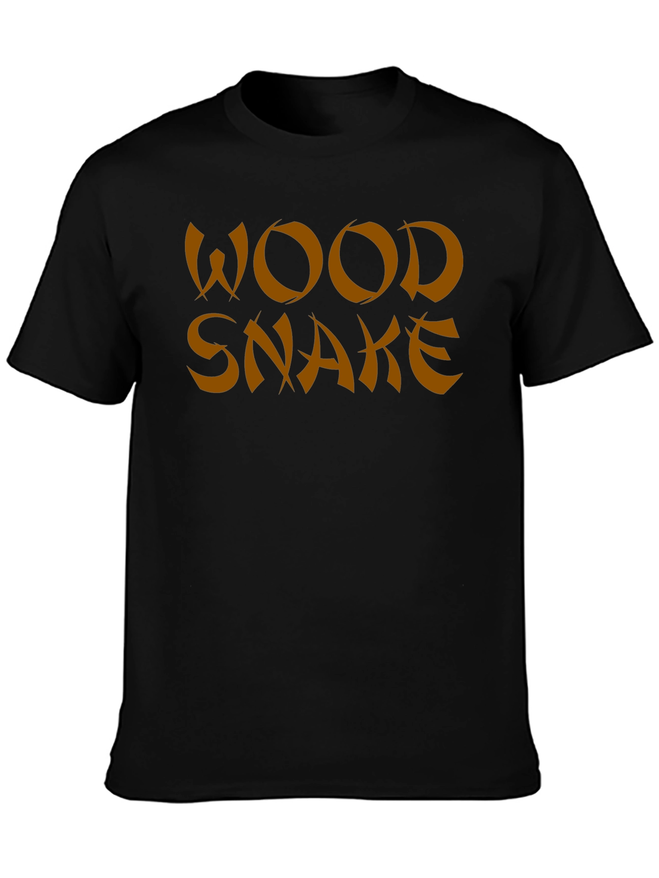 Wood Snake Graphic Tee - Soft Cotton Blend