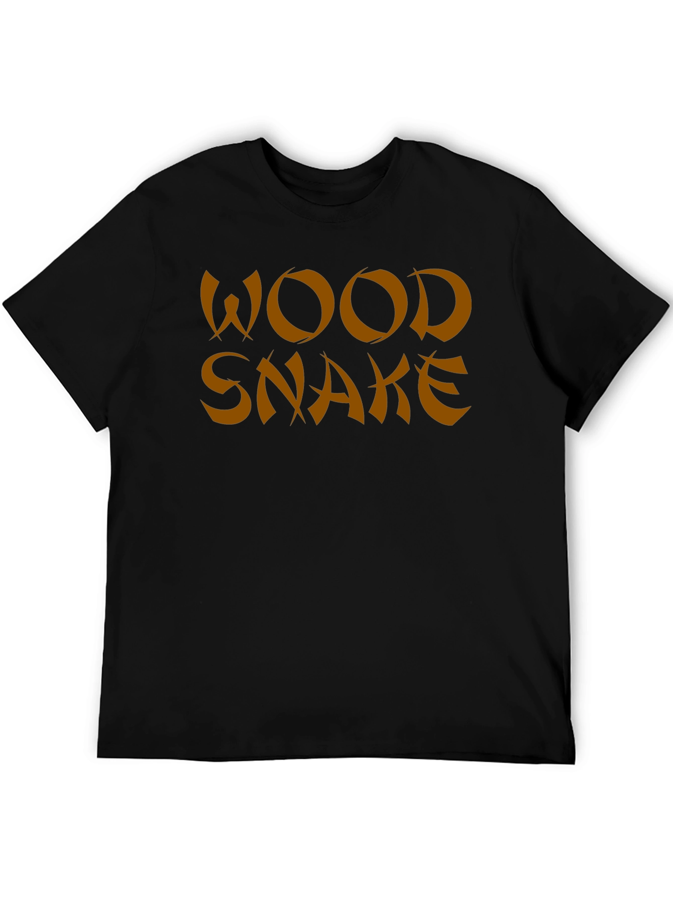 Wood Snake Graphic Tee - Soft Cotton Blend