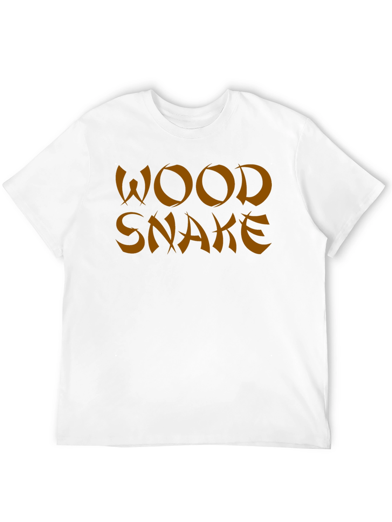 Wood Snake Graphic Tee - Soft Cotton Blend