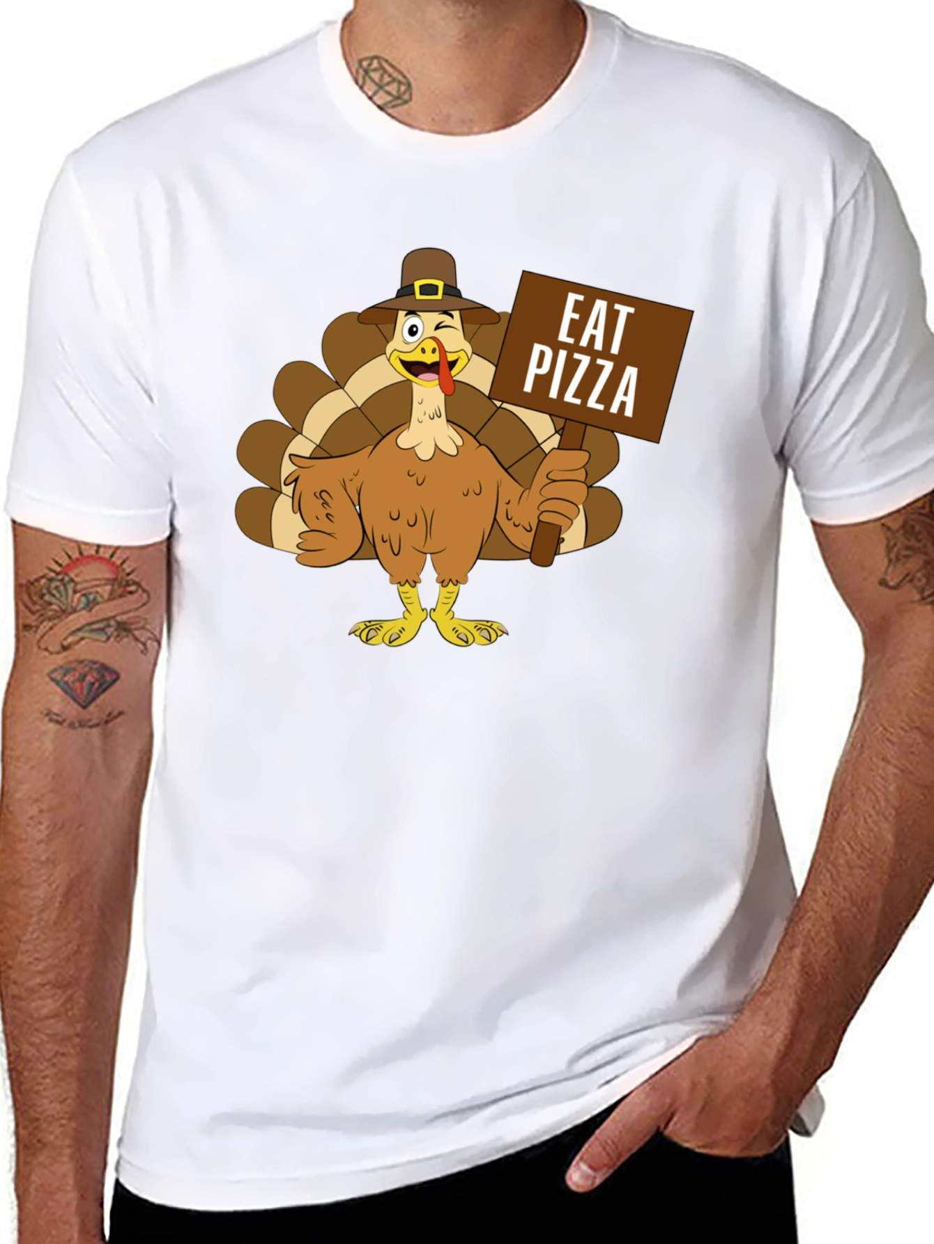 Eat Pizza Turkey T-Shirt