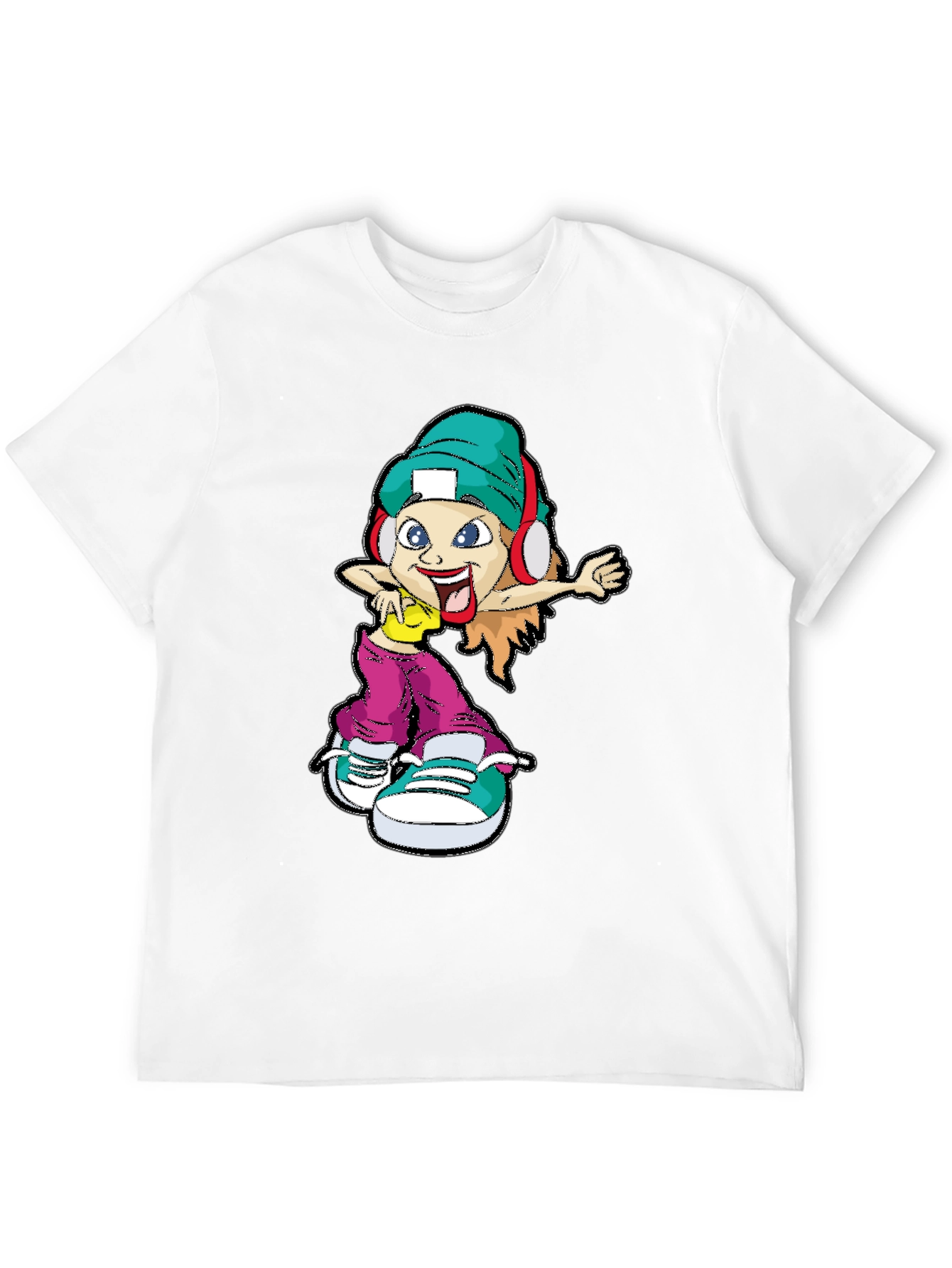 Cartoon Character Graphic Tee