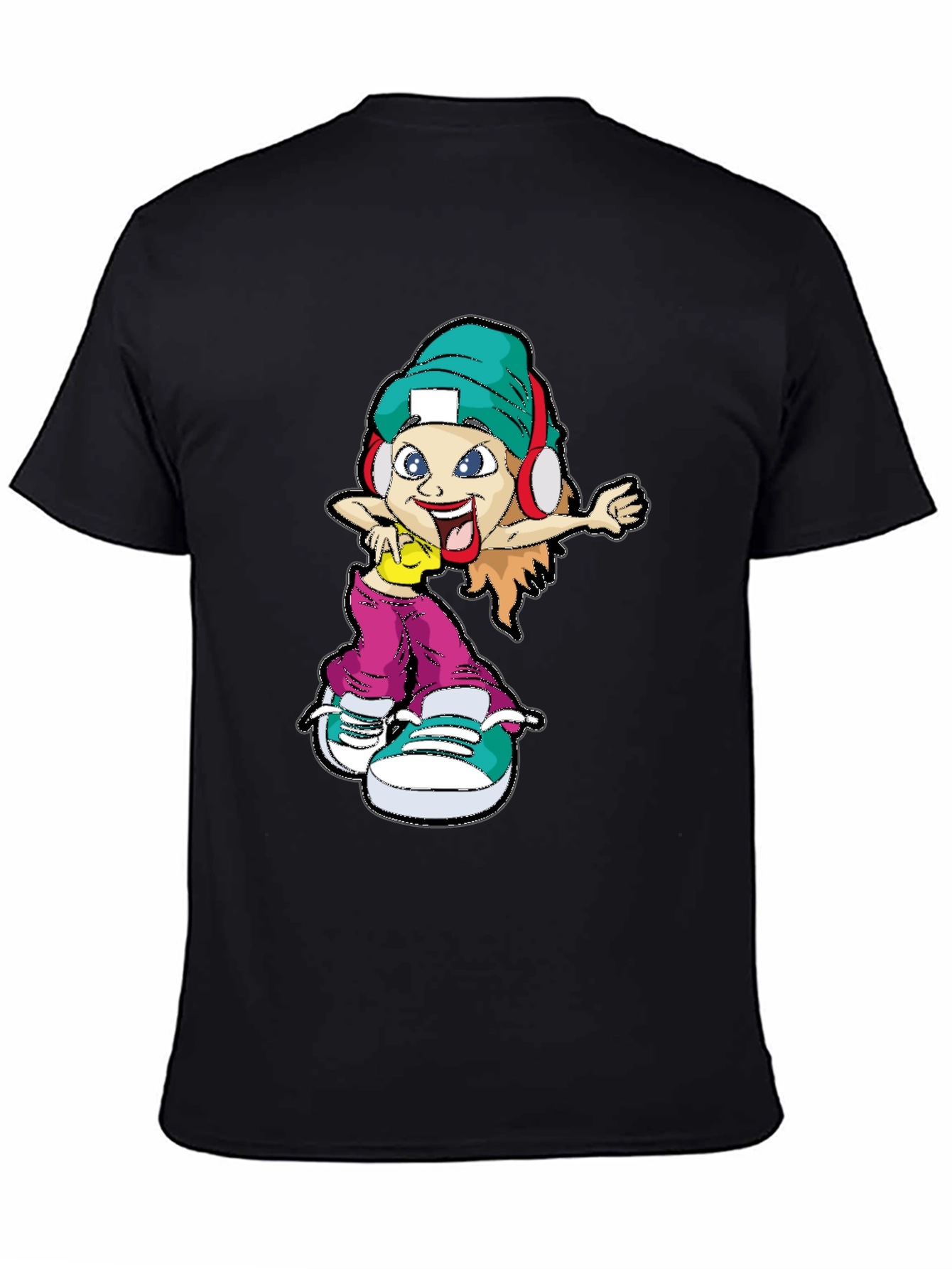 Cartoon Character Graphic Tee