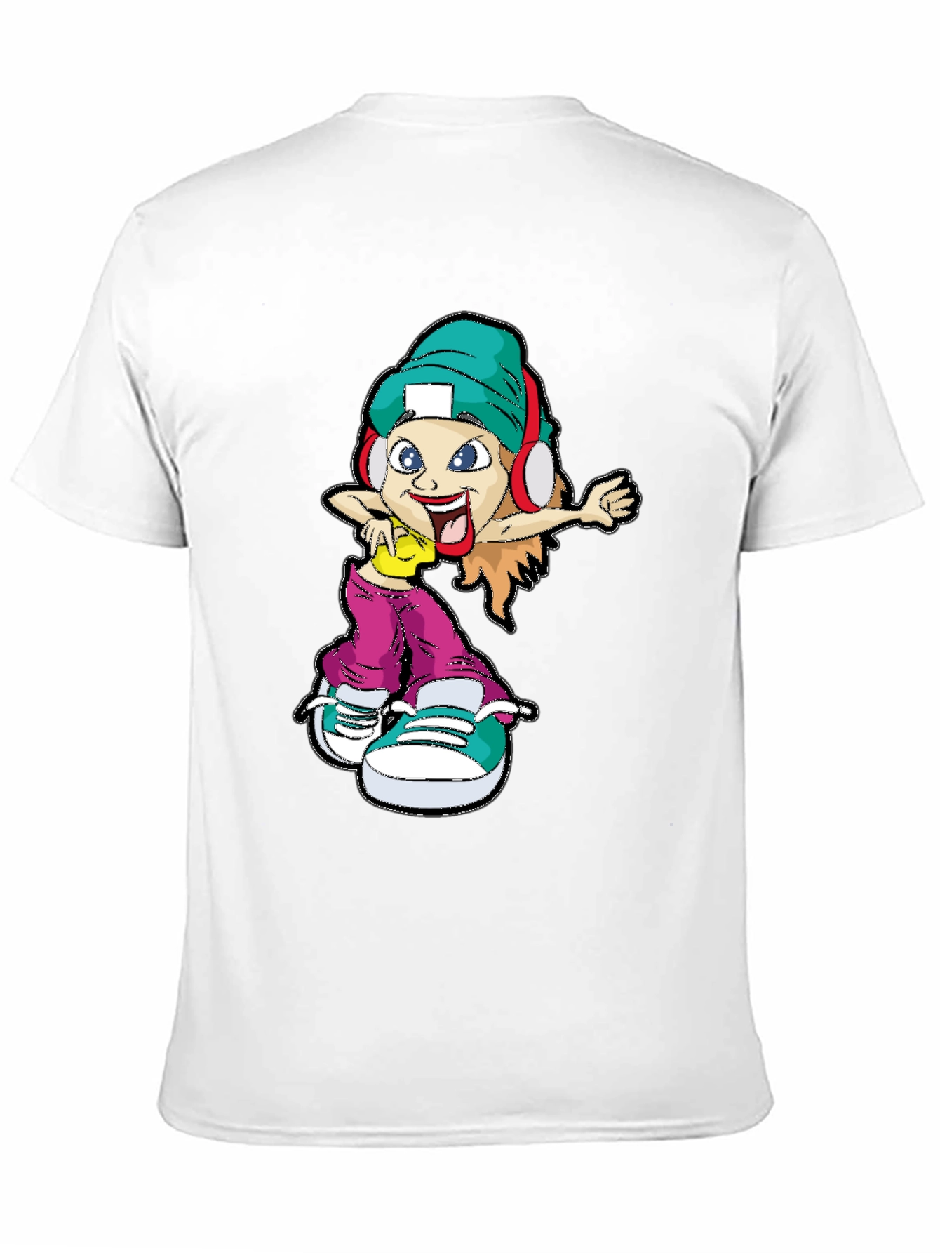 Cartoon Character Graphic Tee