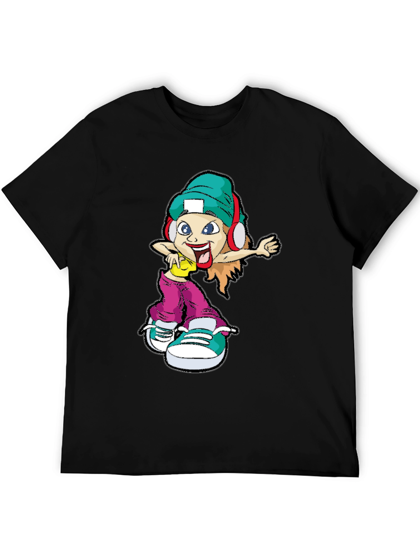 Cartoon Character Graphic Tee