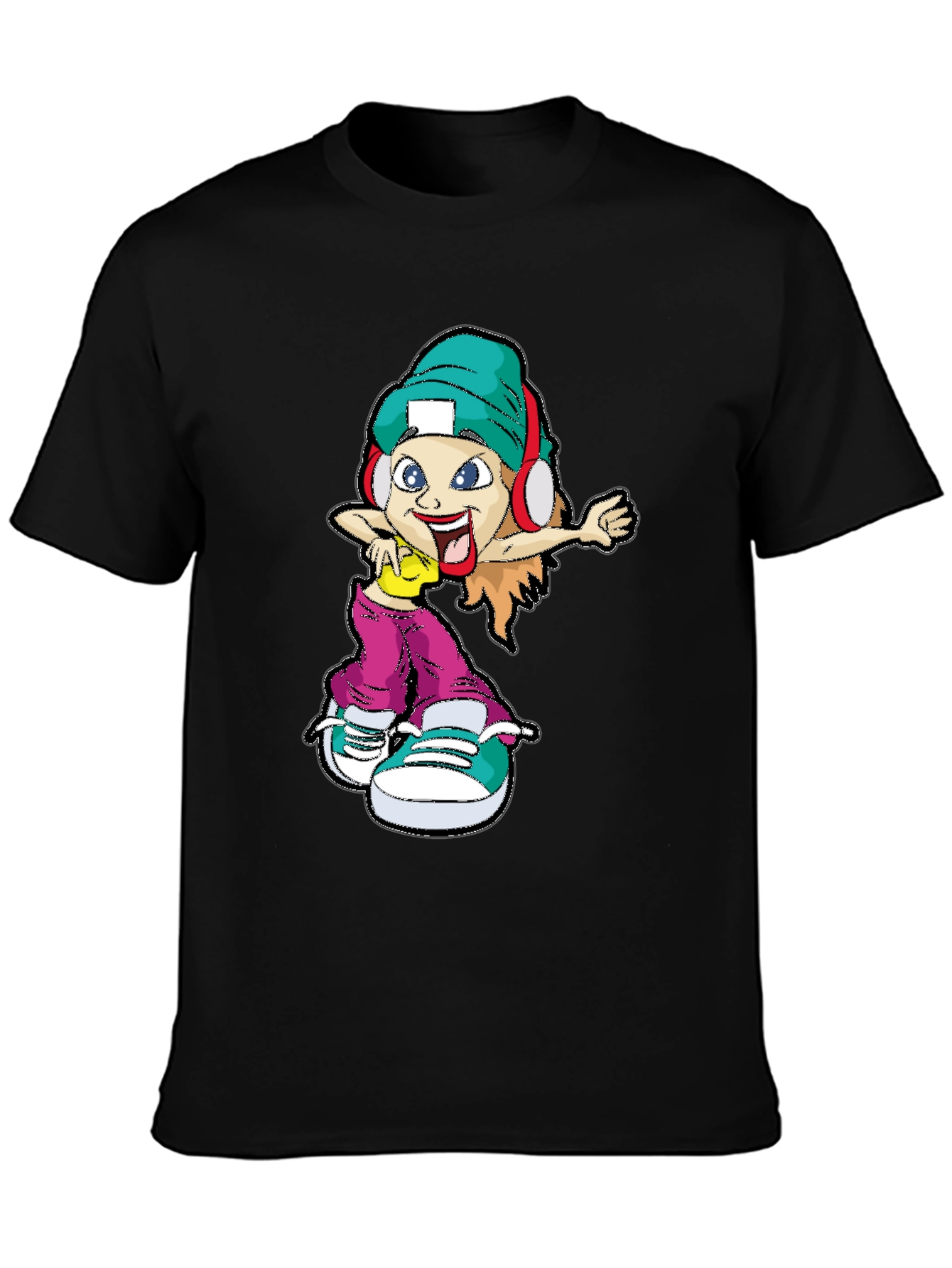 Cartoon Character Graphic Tee