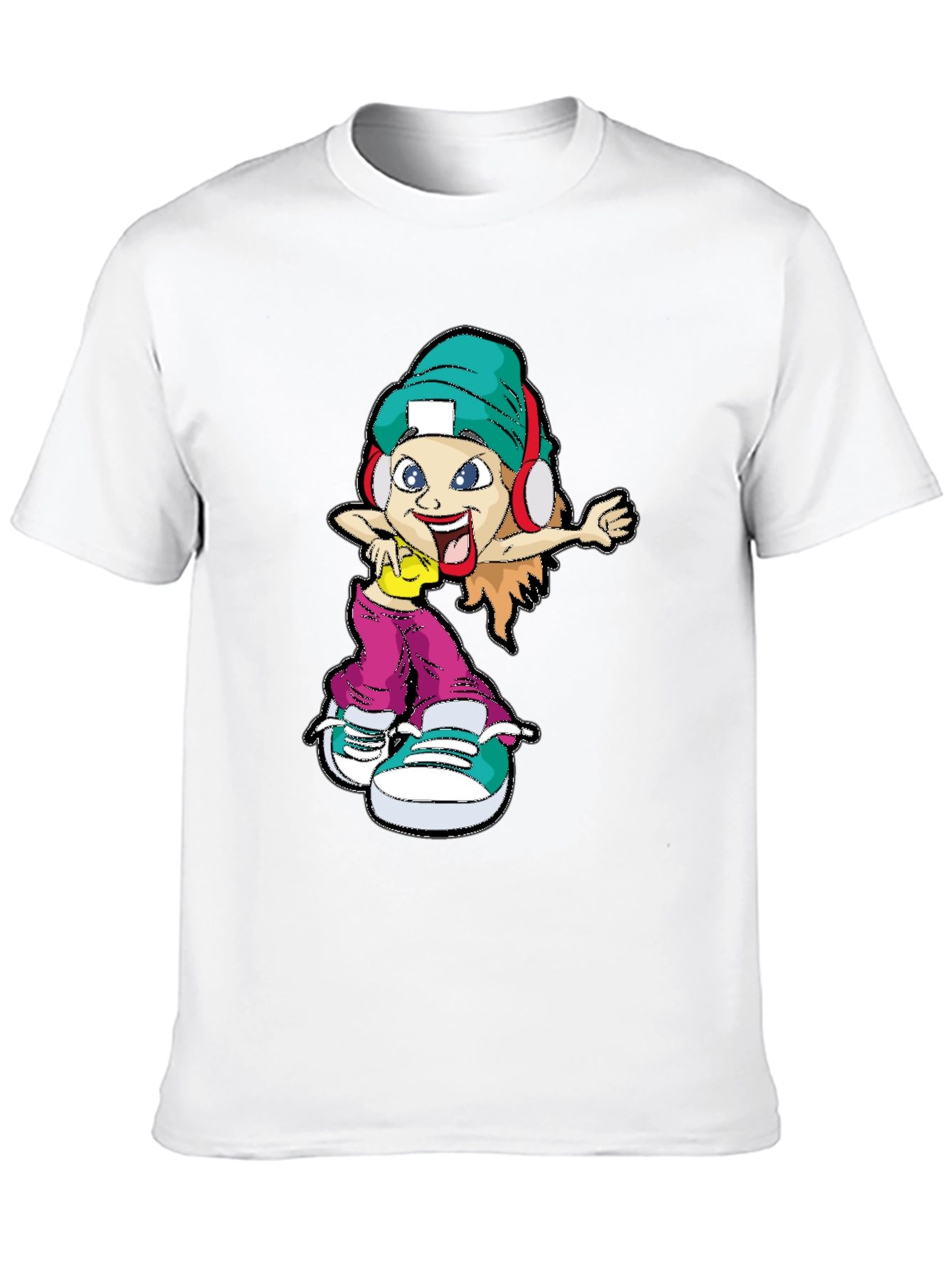 Cartoon Character Graphic Tee