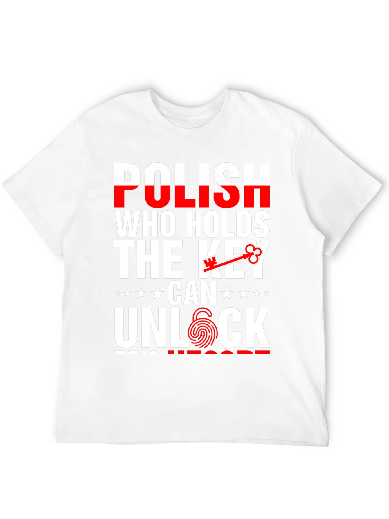 Polish Key to My Heart Graphic Tee