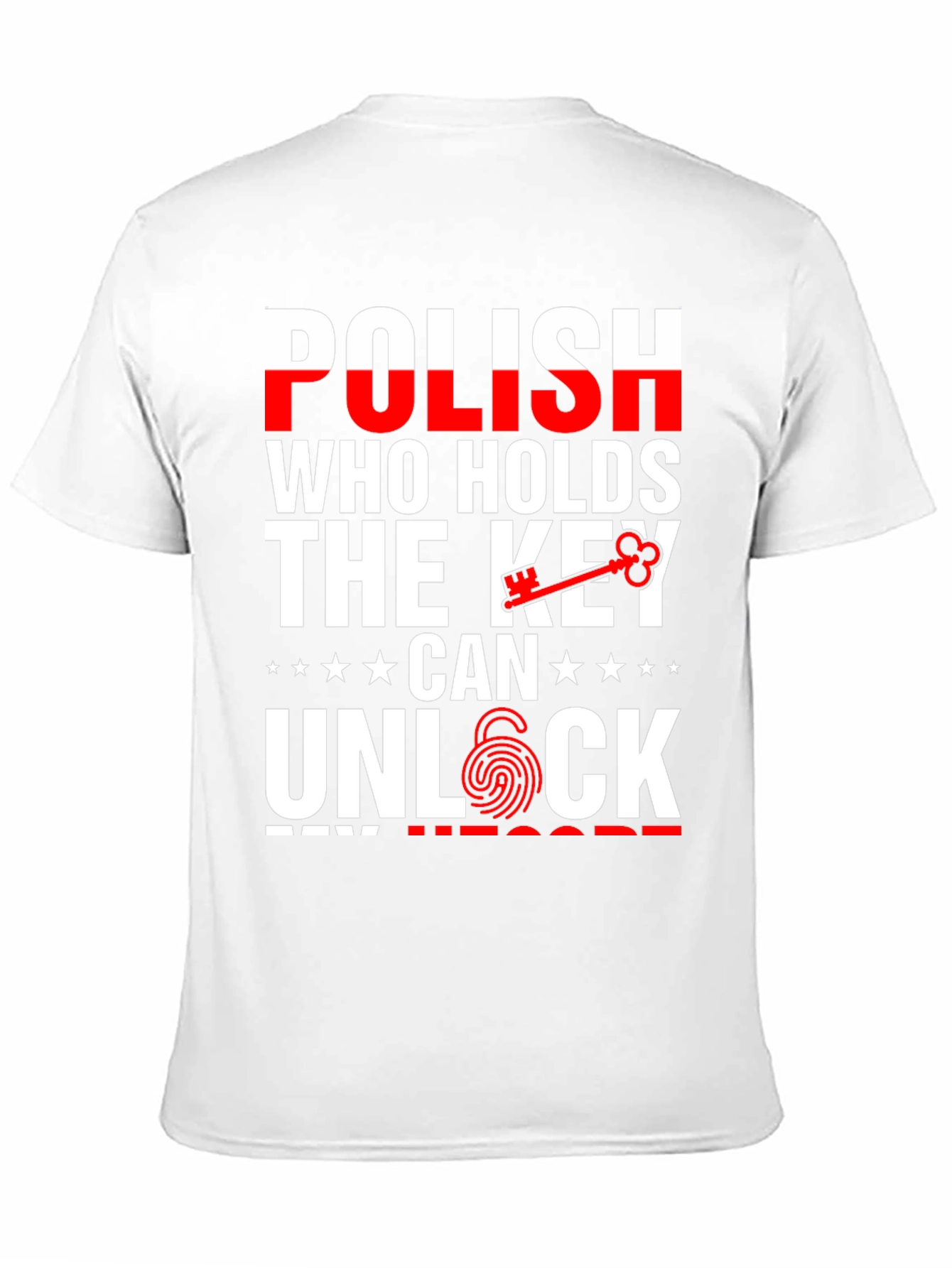 Polish Key to My Heart Graphic Tee