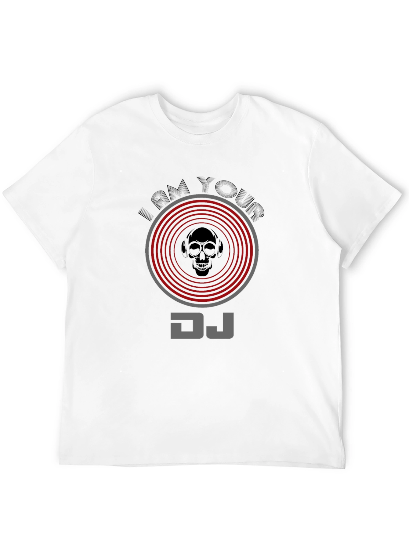 I Am Your DJ Skull Graphic Tee