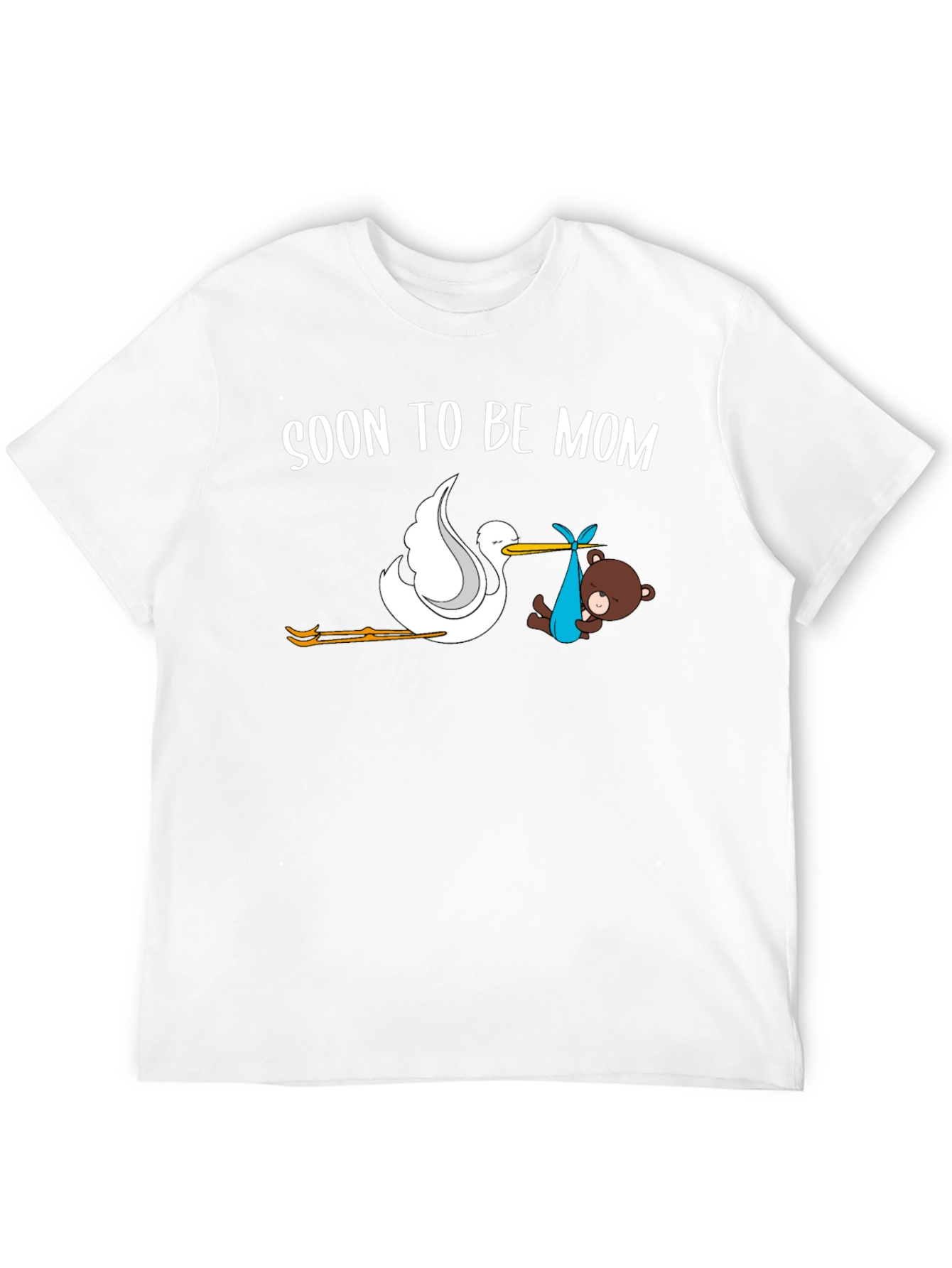 Soon To Be Mom Stork T-Shirt