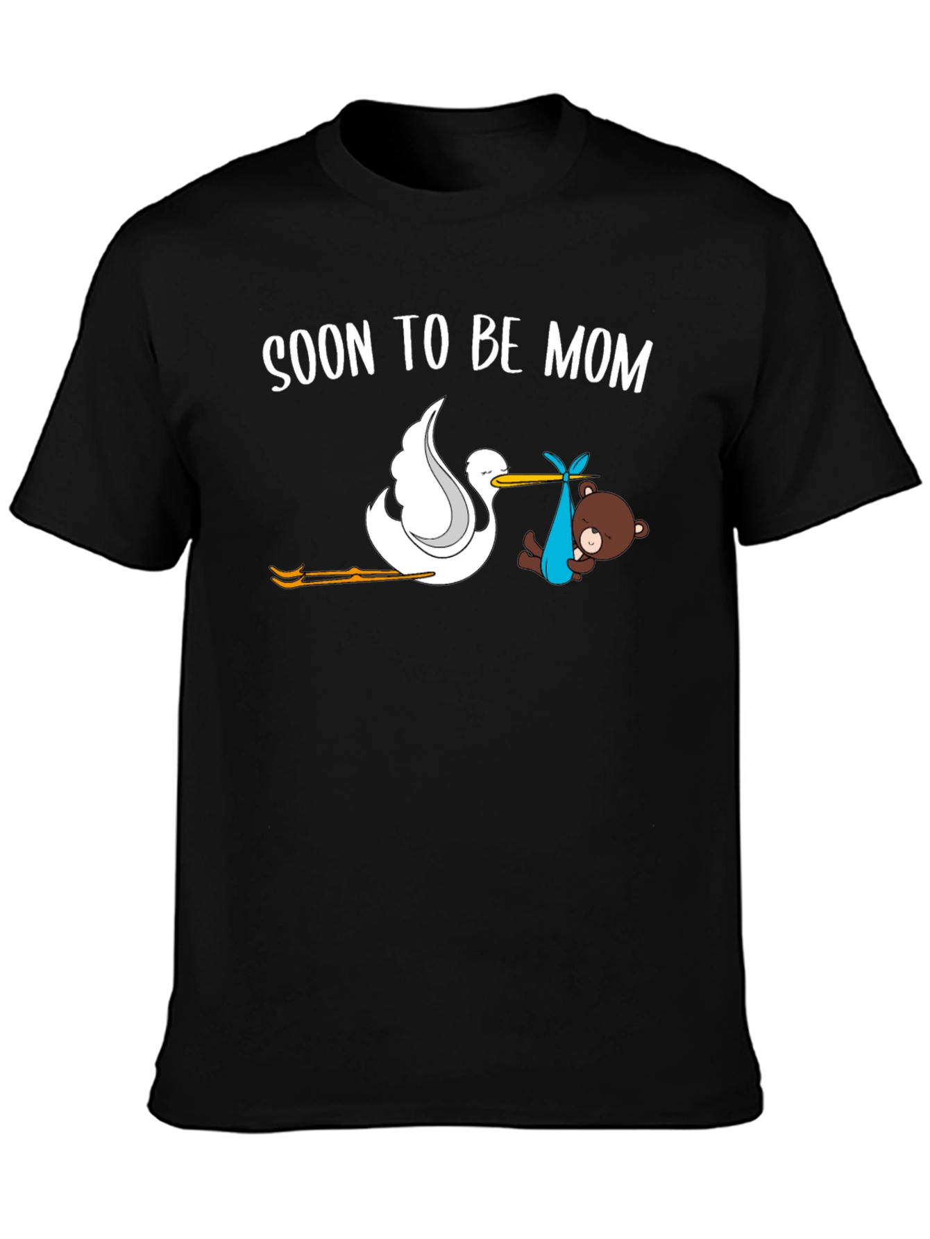 Soon To Be Mom Stork T-Shirt