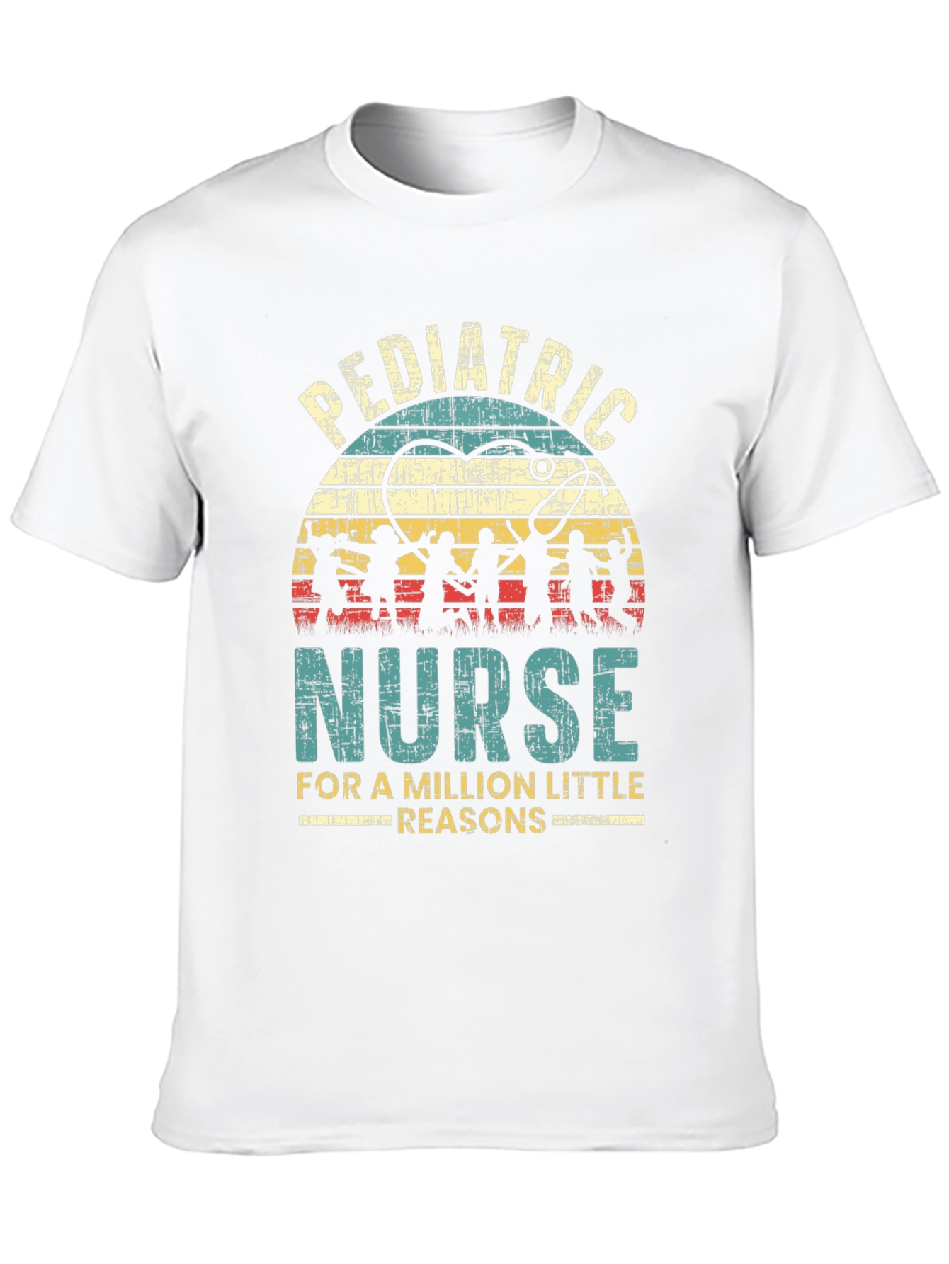 Pediatric Nurse Graphic T-Shirt - Million Little Reasons
