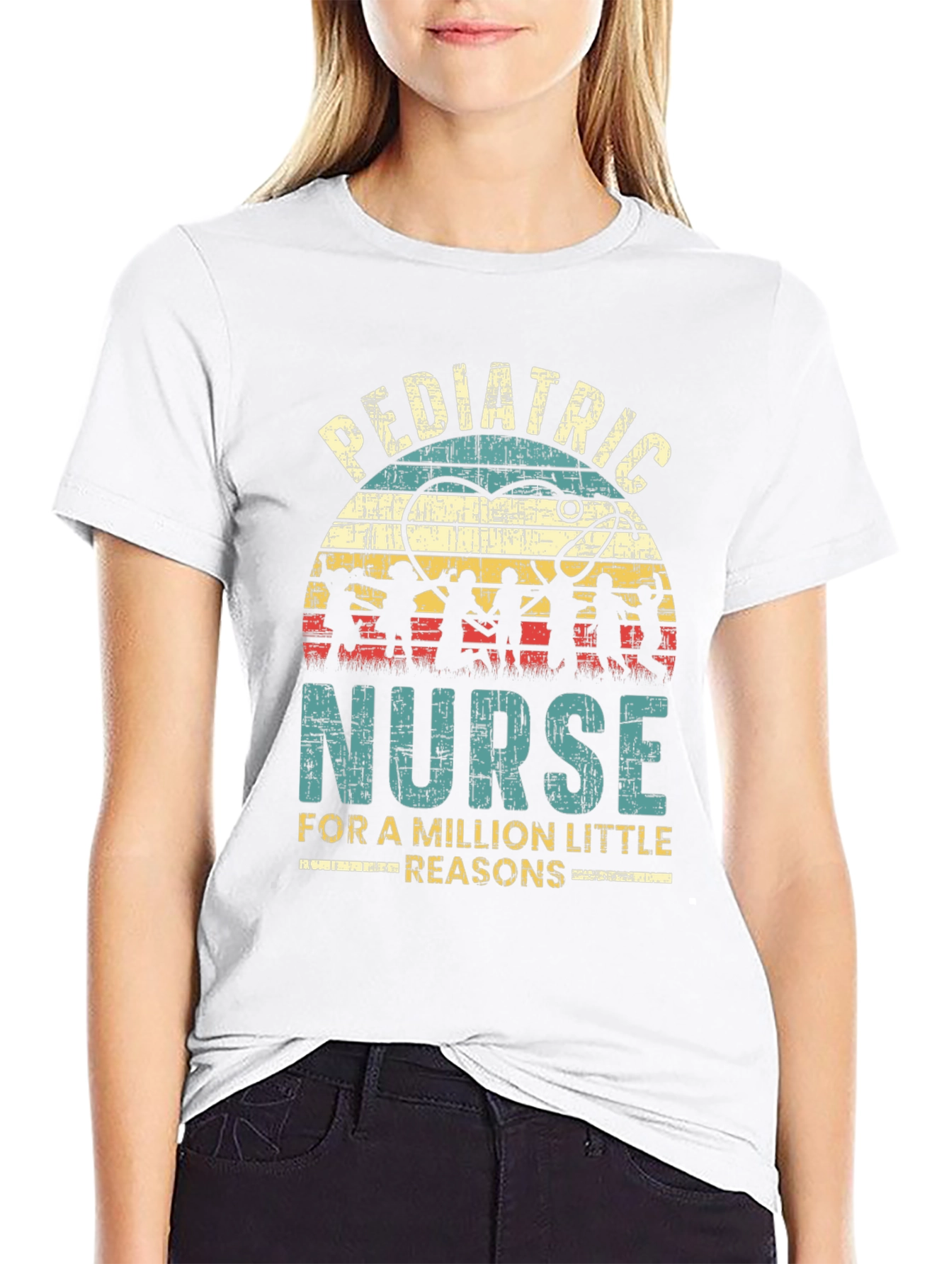 Pediatric Nurse Graphic T-Shirt - Million Little Reasons