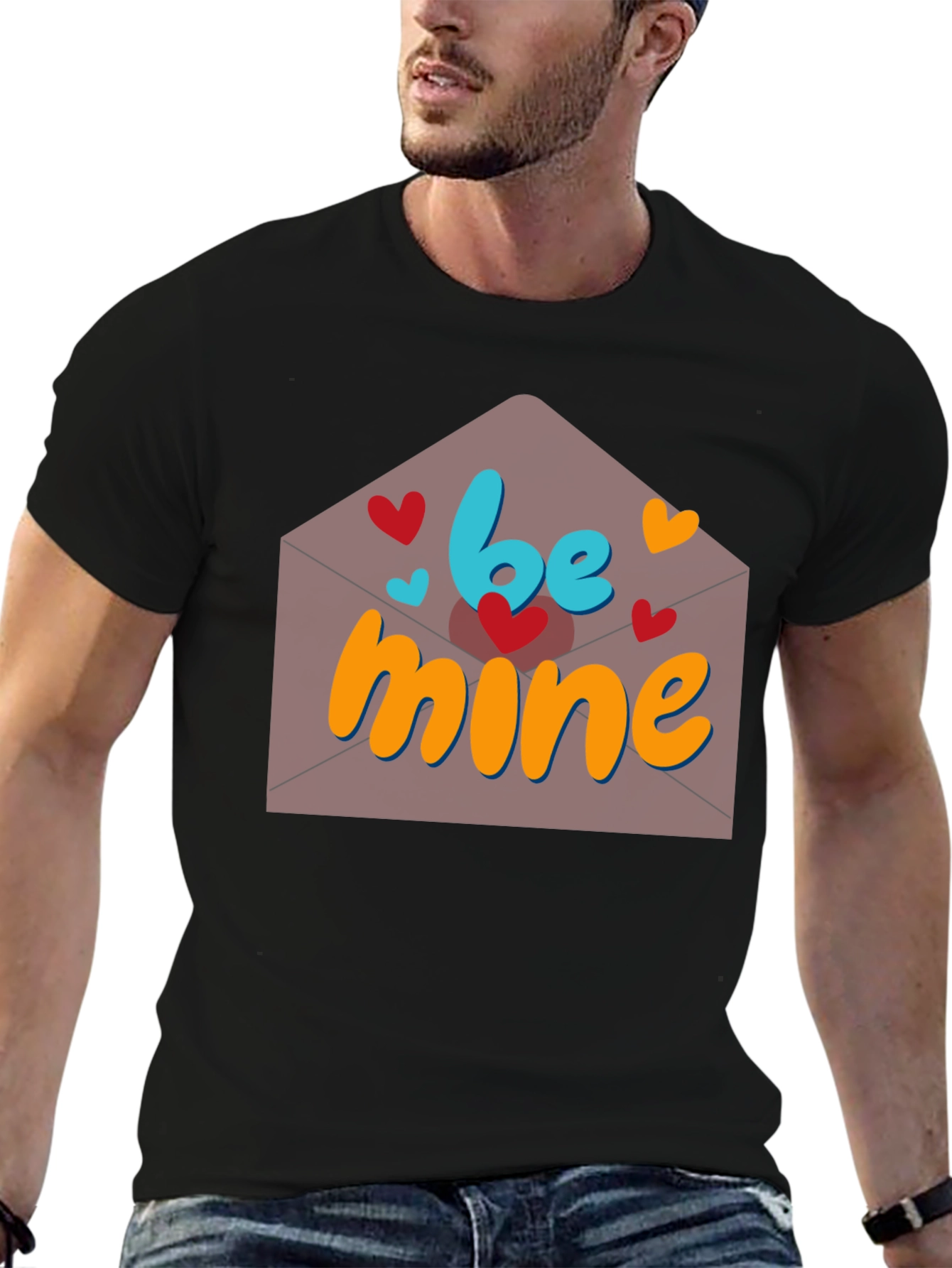 Be Mine Valentines Day Graphic T-Shirt