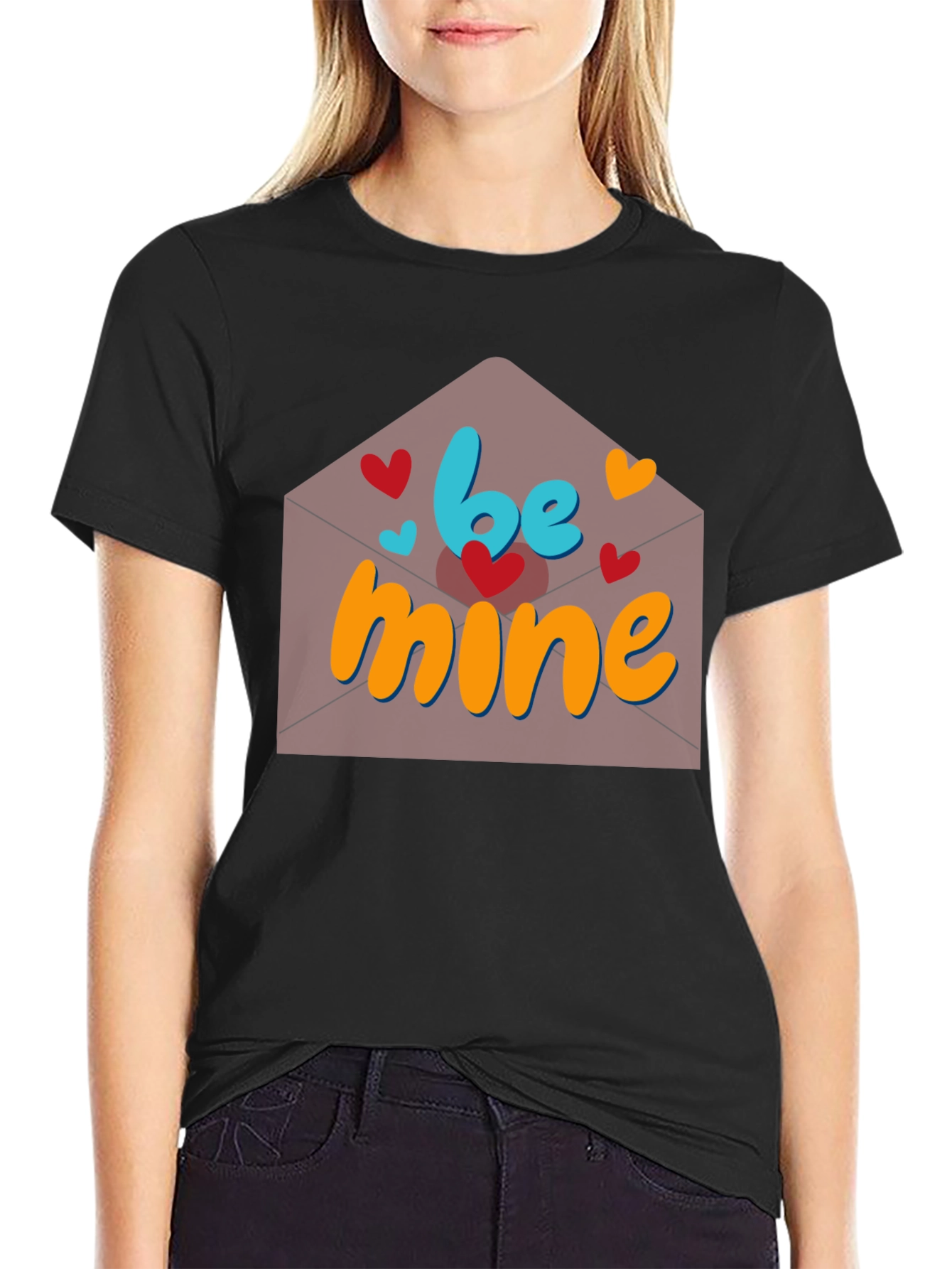 Be Mine Valentines Day Graphic T-Shirt