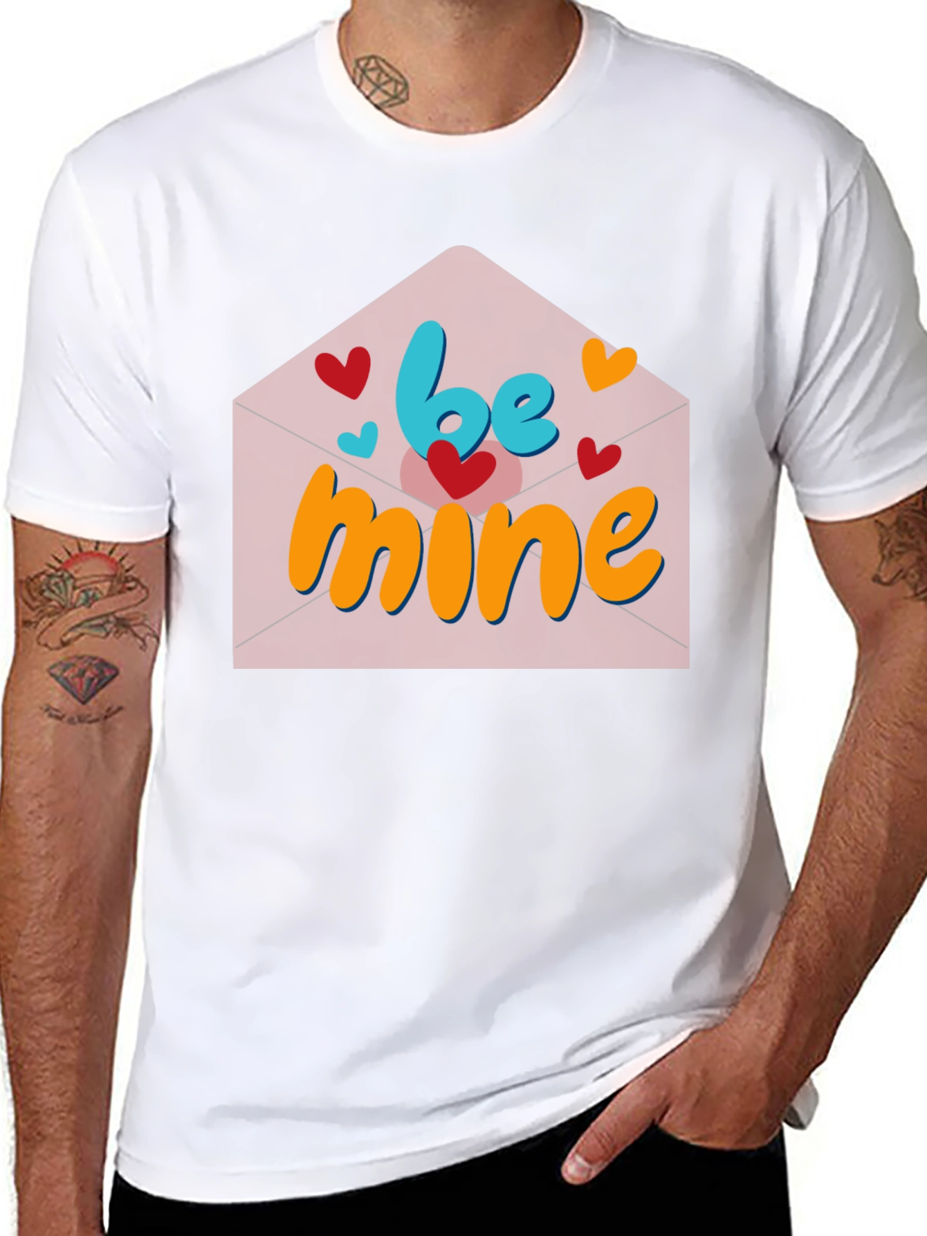 Be Mine Valentines Day Graphic T-Shirt