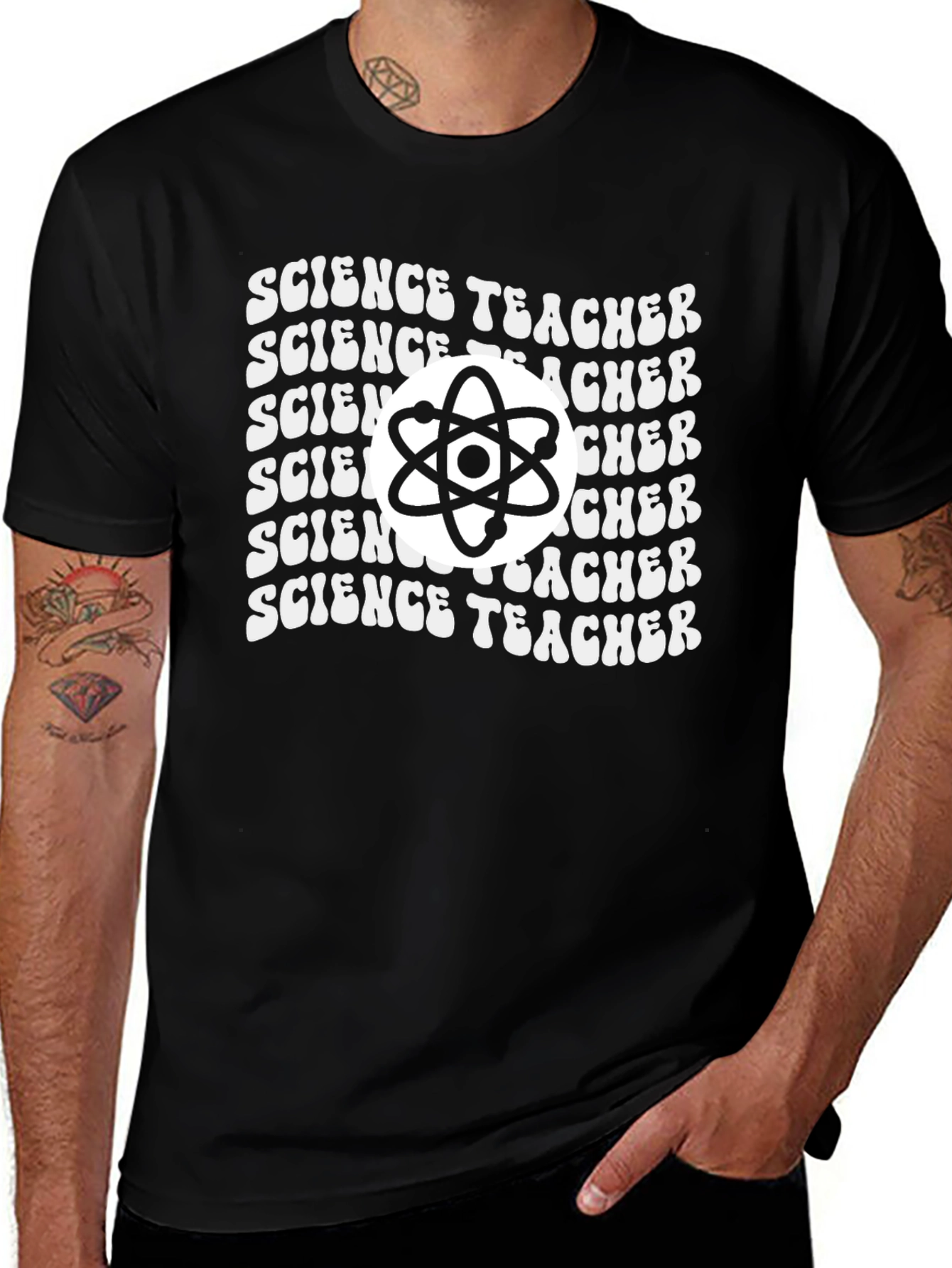 Science Teacher Atom T-Shirt