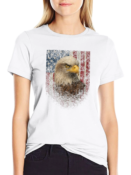 American Eagle Flag Graphic Tee