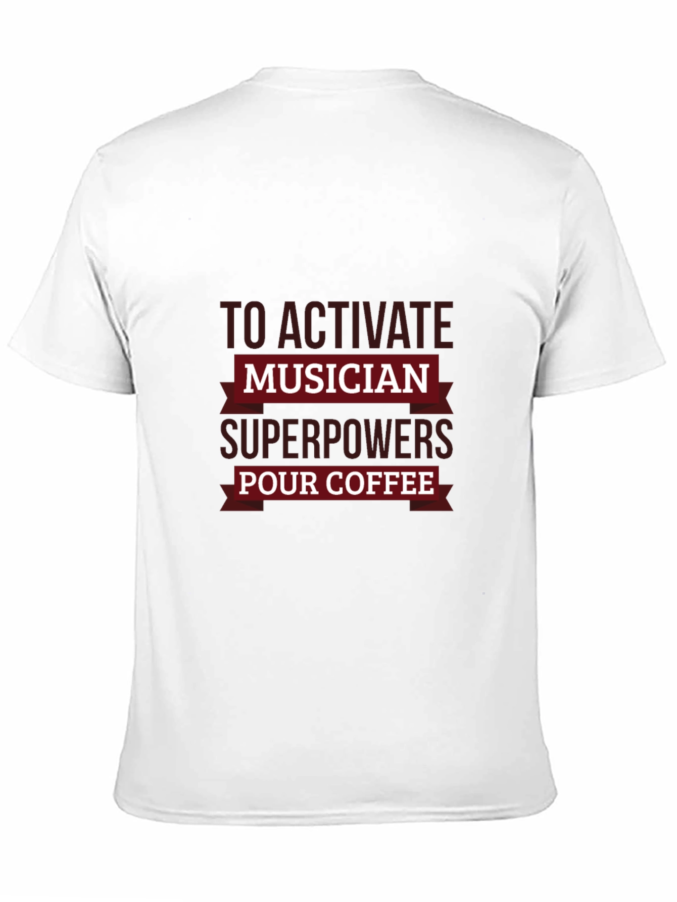 Musician Superpowers Coffee T-Shirt