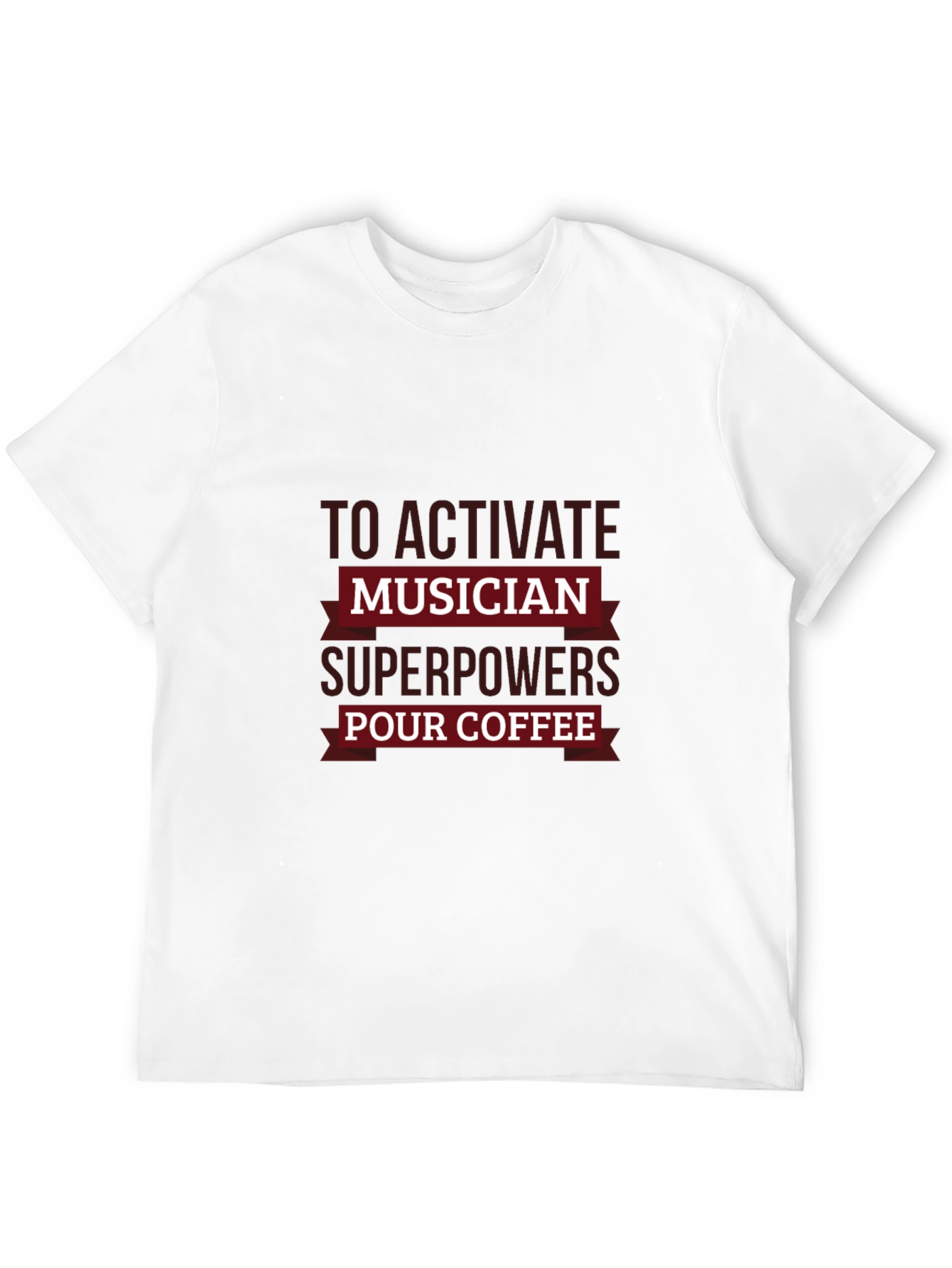 Musician Superpowers Coffee T-Shirt