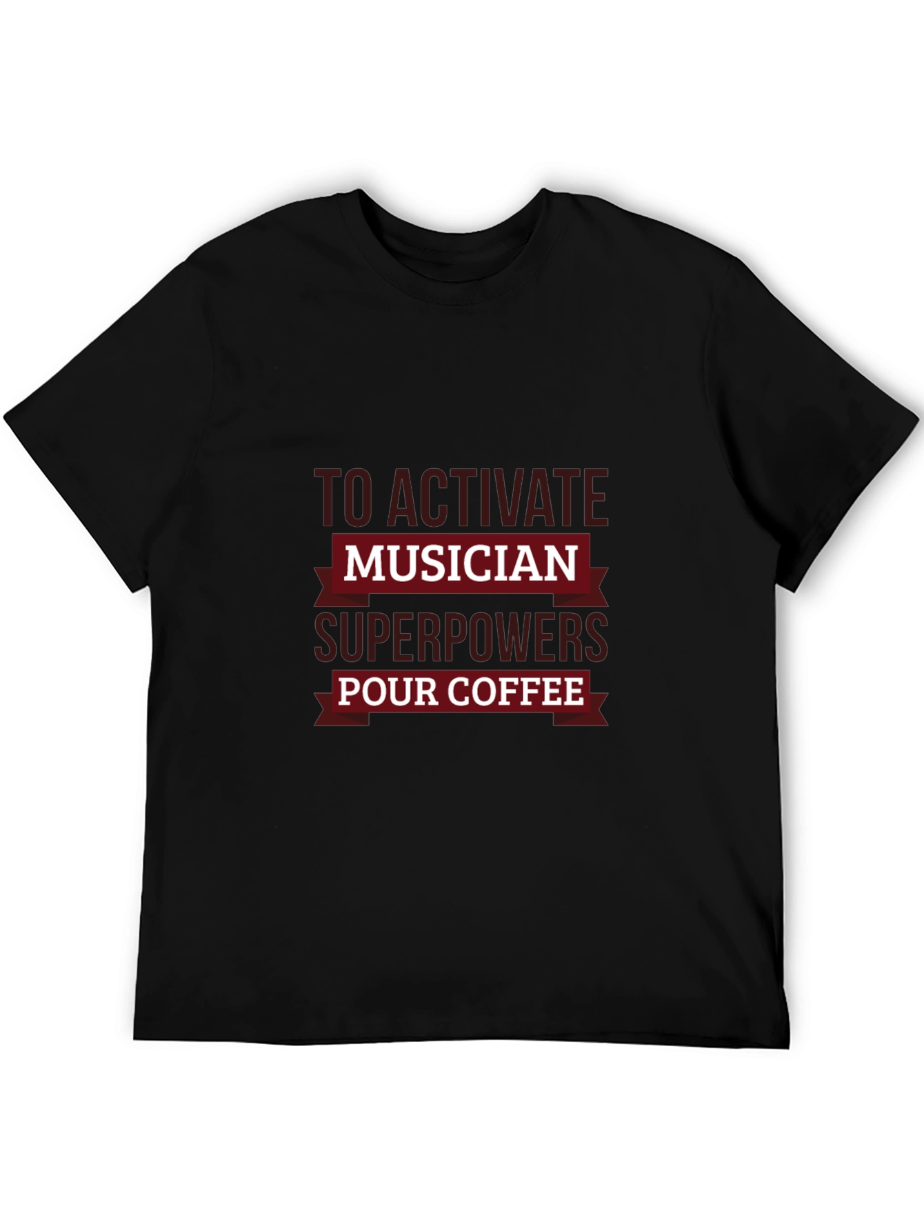 Musician Superpowers Coffee T-Shirt