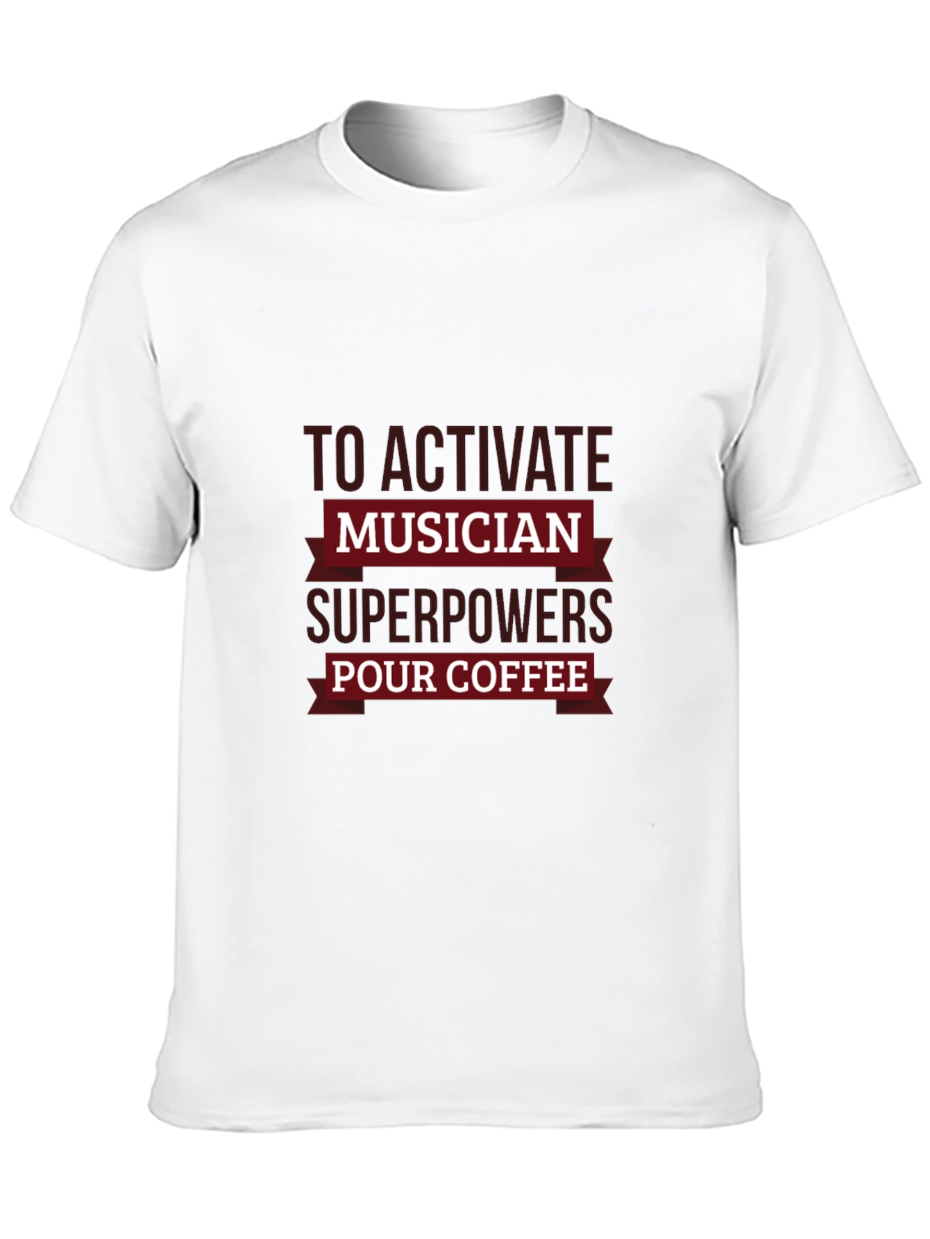 Musician Superpowers Coffee T-Shirt