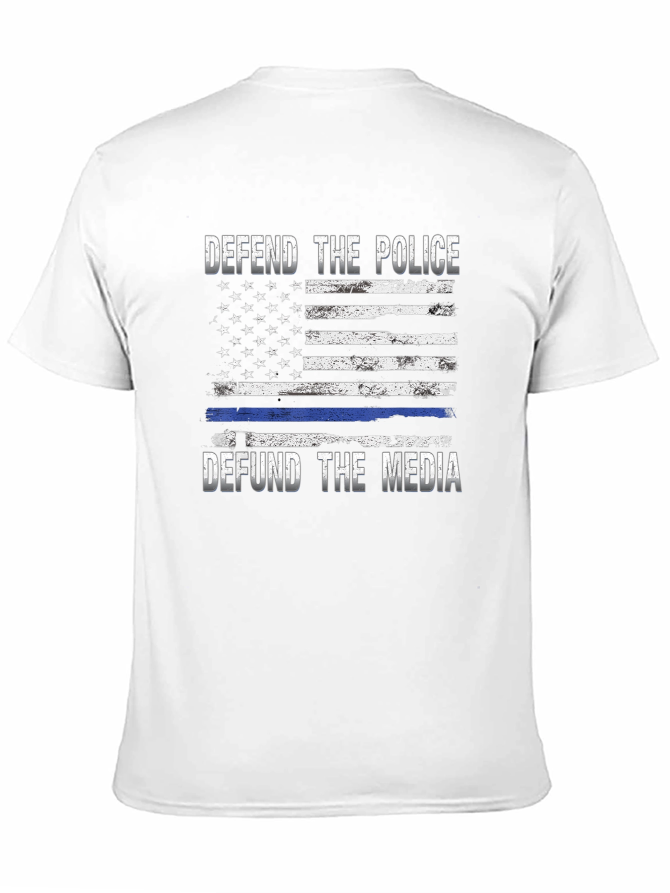 Defend Police Defund Media T-Shirt