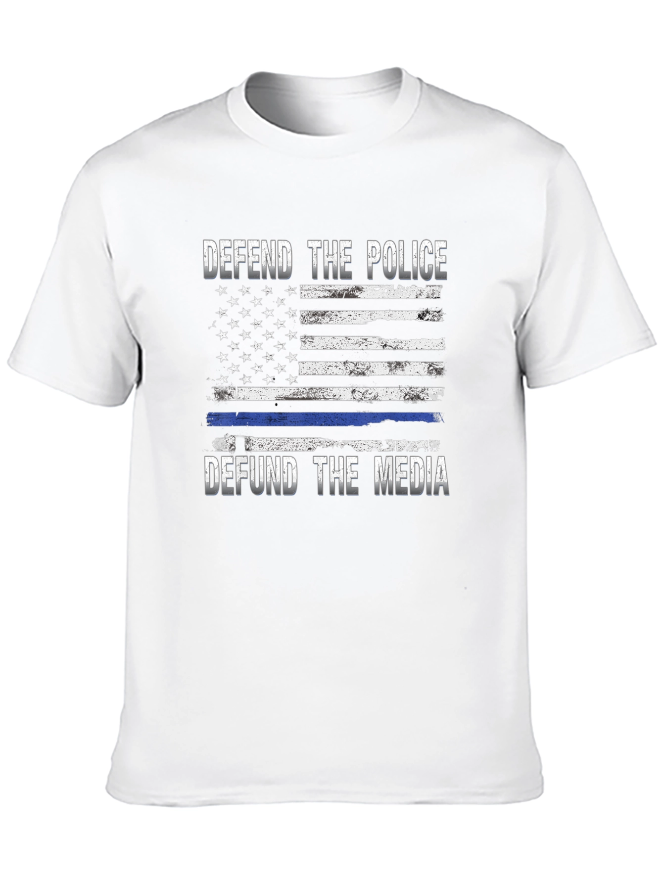 Defend Police Defund Media T-Shirt