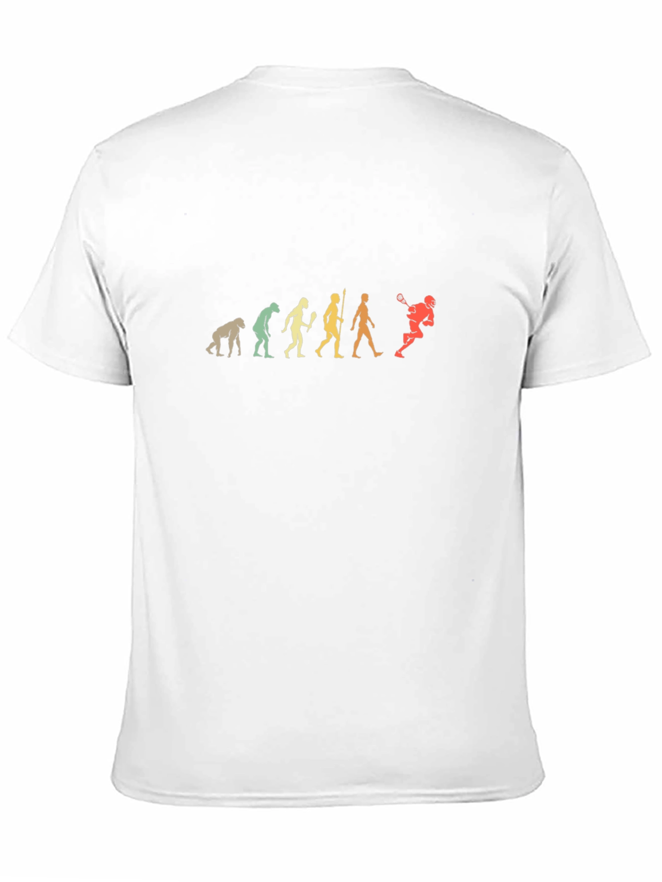 Lacrosse Evolution T-Shirt -  Retro Design